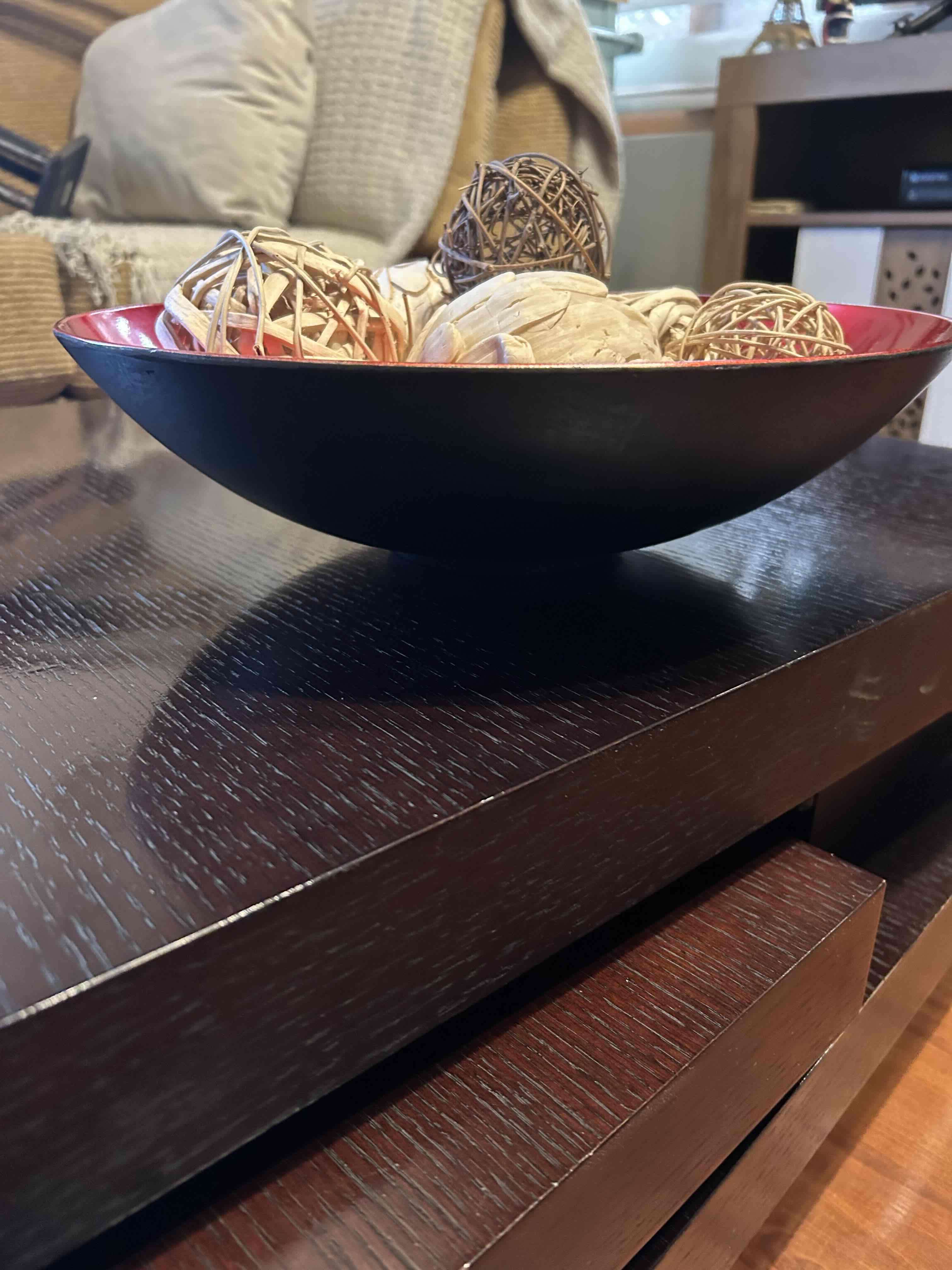 Centro de mesa decorativo rojo - miniatura 3