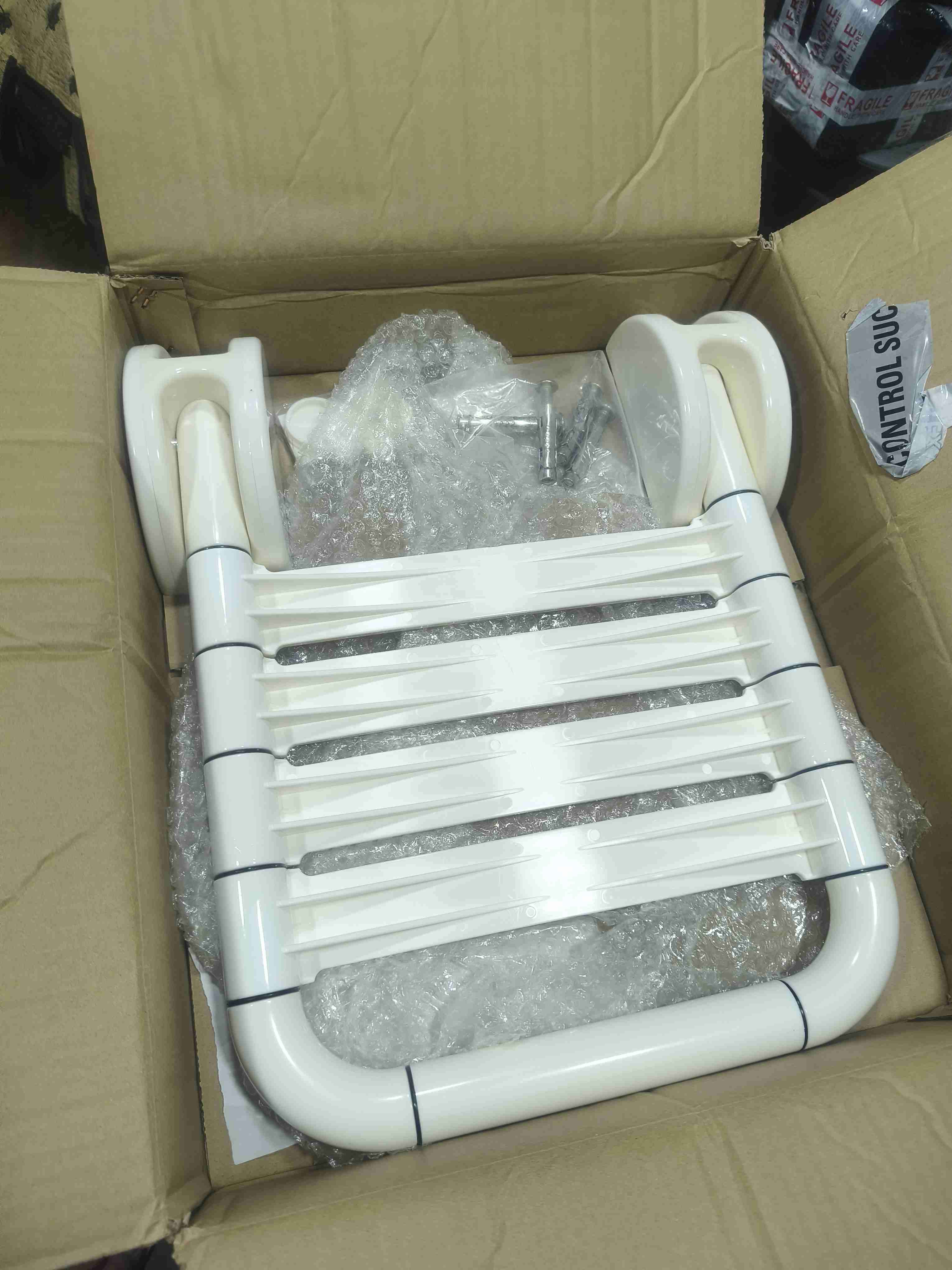 Asiento plegable para ducha - miniatura 1