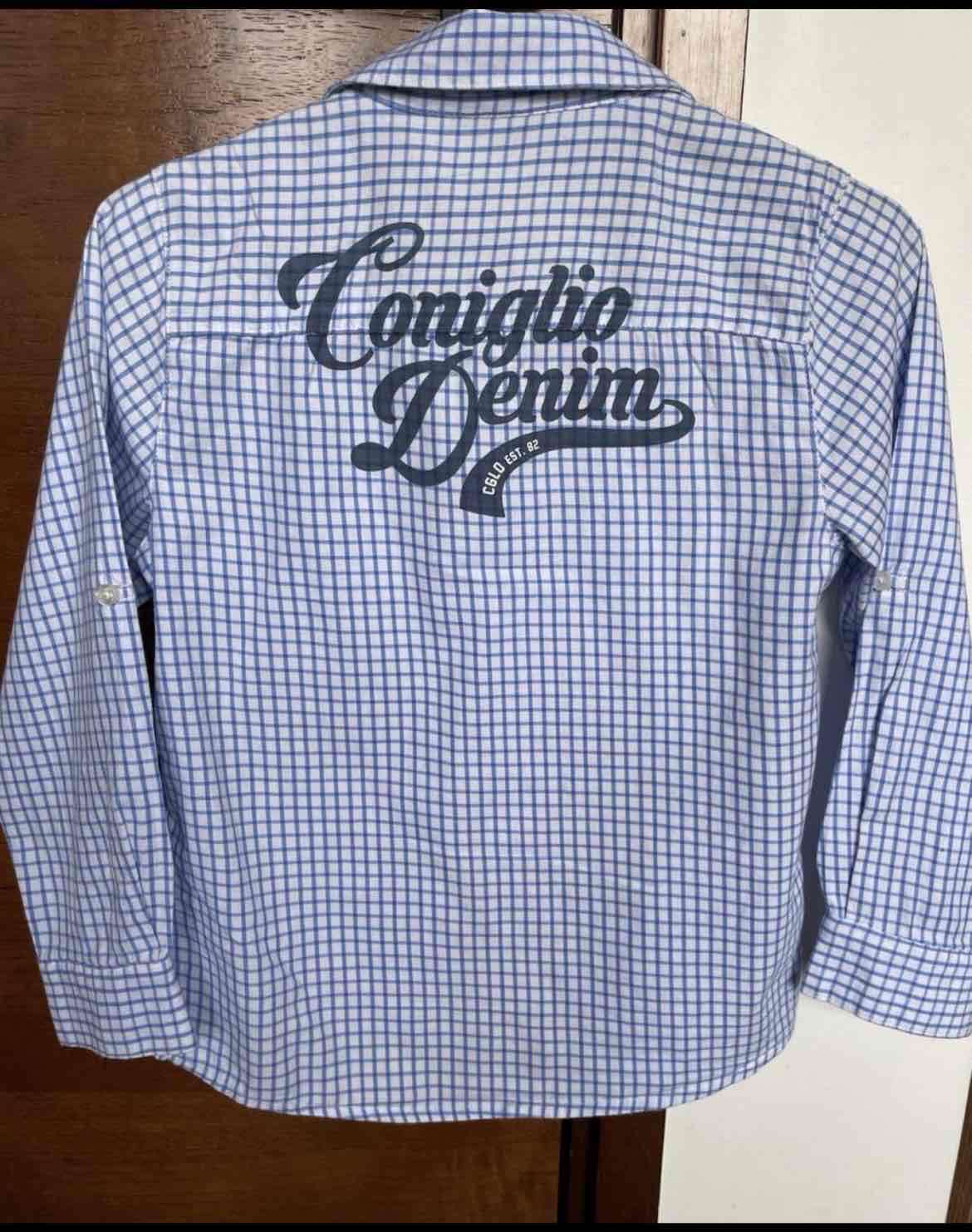 Camisa cuadros para niños - miniatura 2