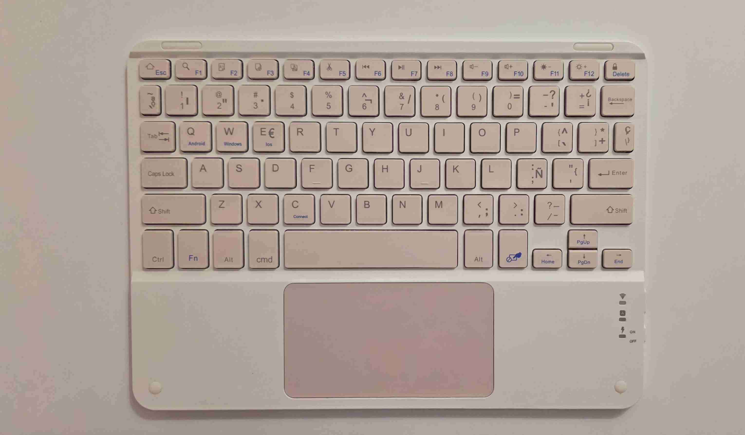 Teclado inalámbrico para tablet