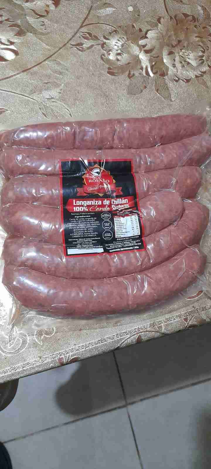 Longaniza de Chillán 100% cerdo