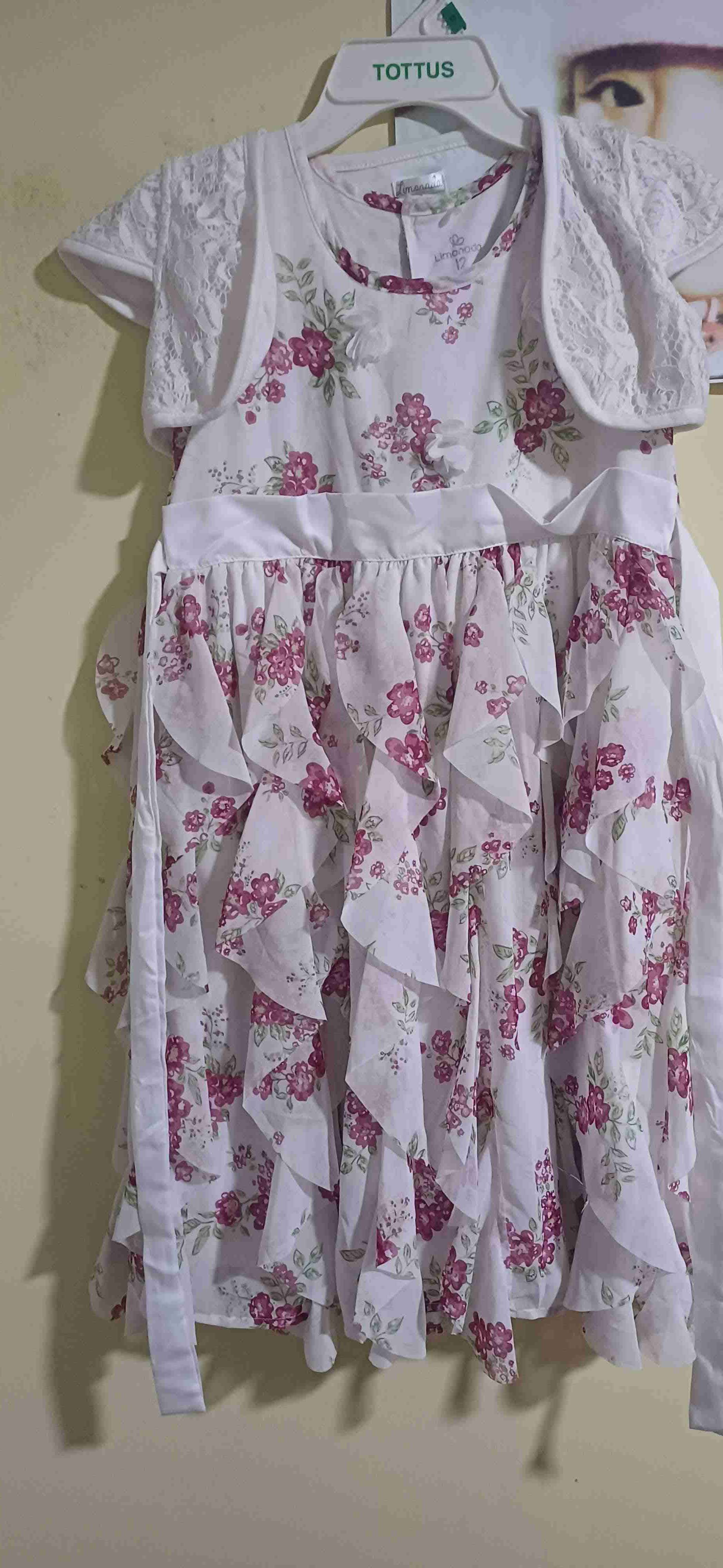 Vestido floral niña de limonada - miniatura 1