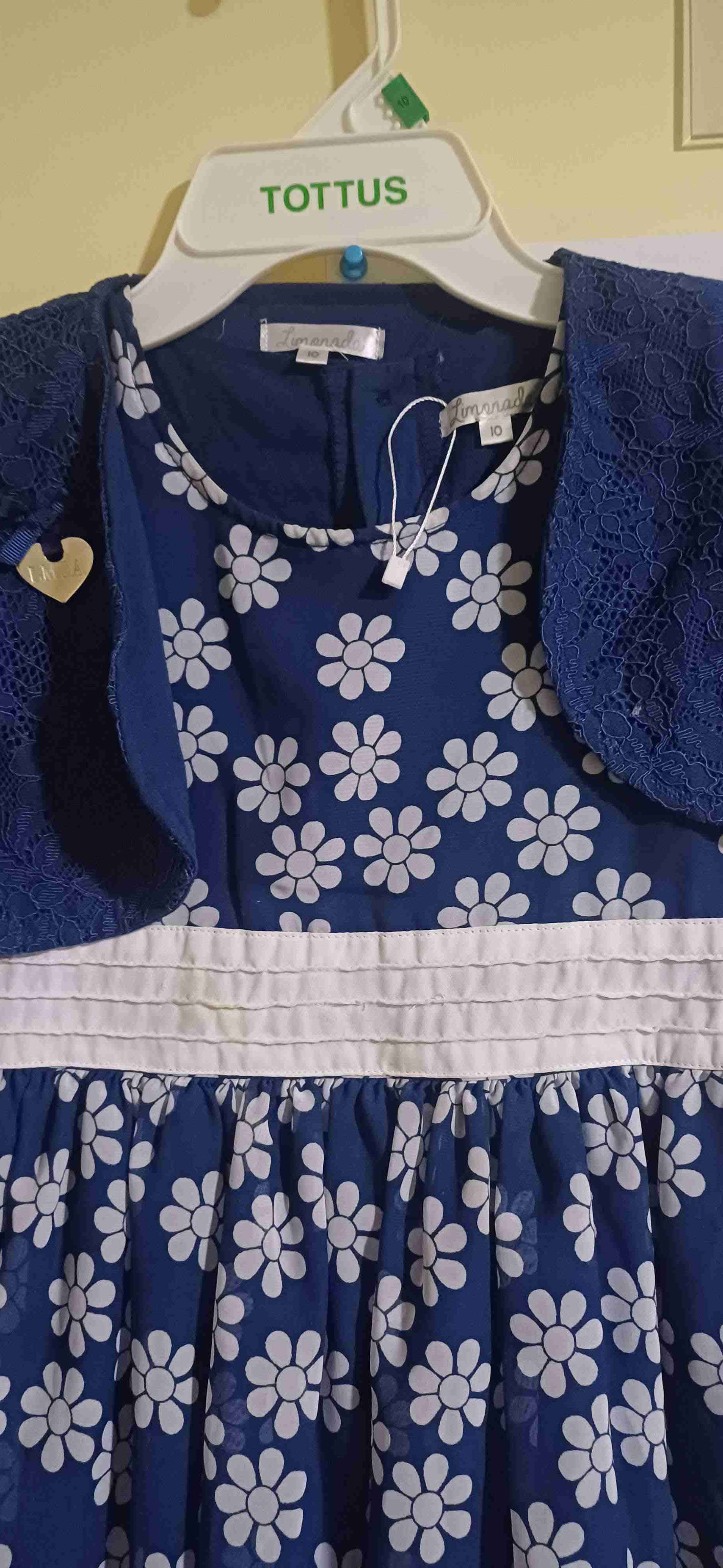 Vestido floral niña de limonada - miniatura 2