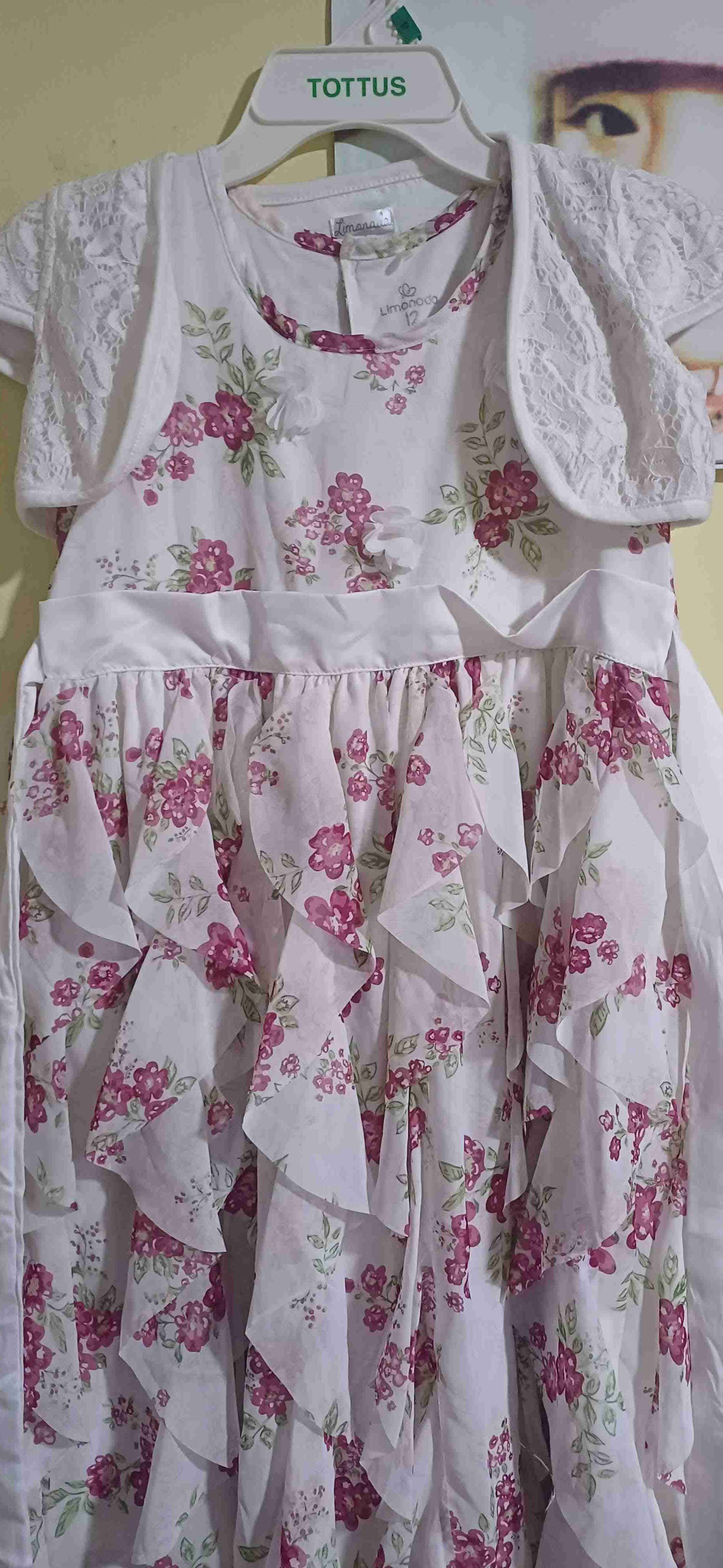 Vestido floral niña de limonada - miniatura 4