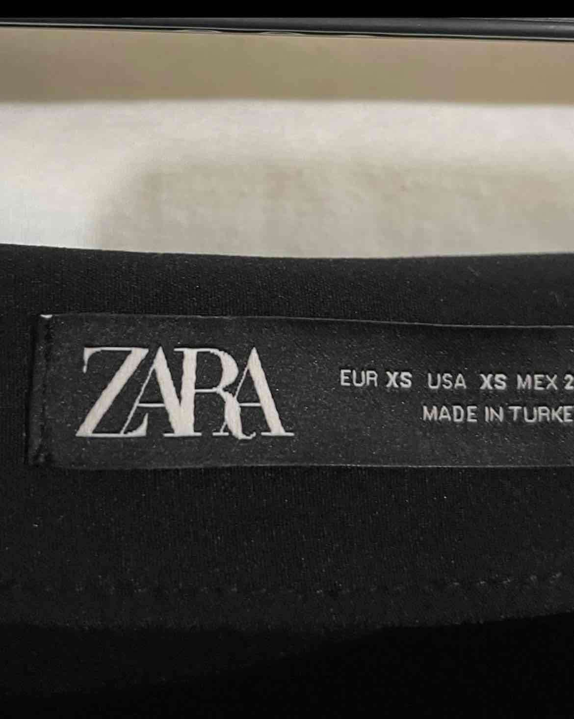 Falda juvenil negra Zara - miniatura 2