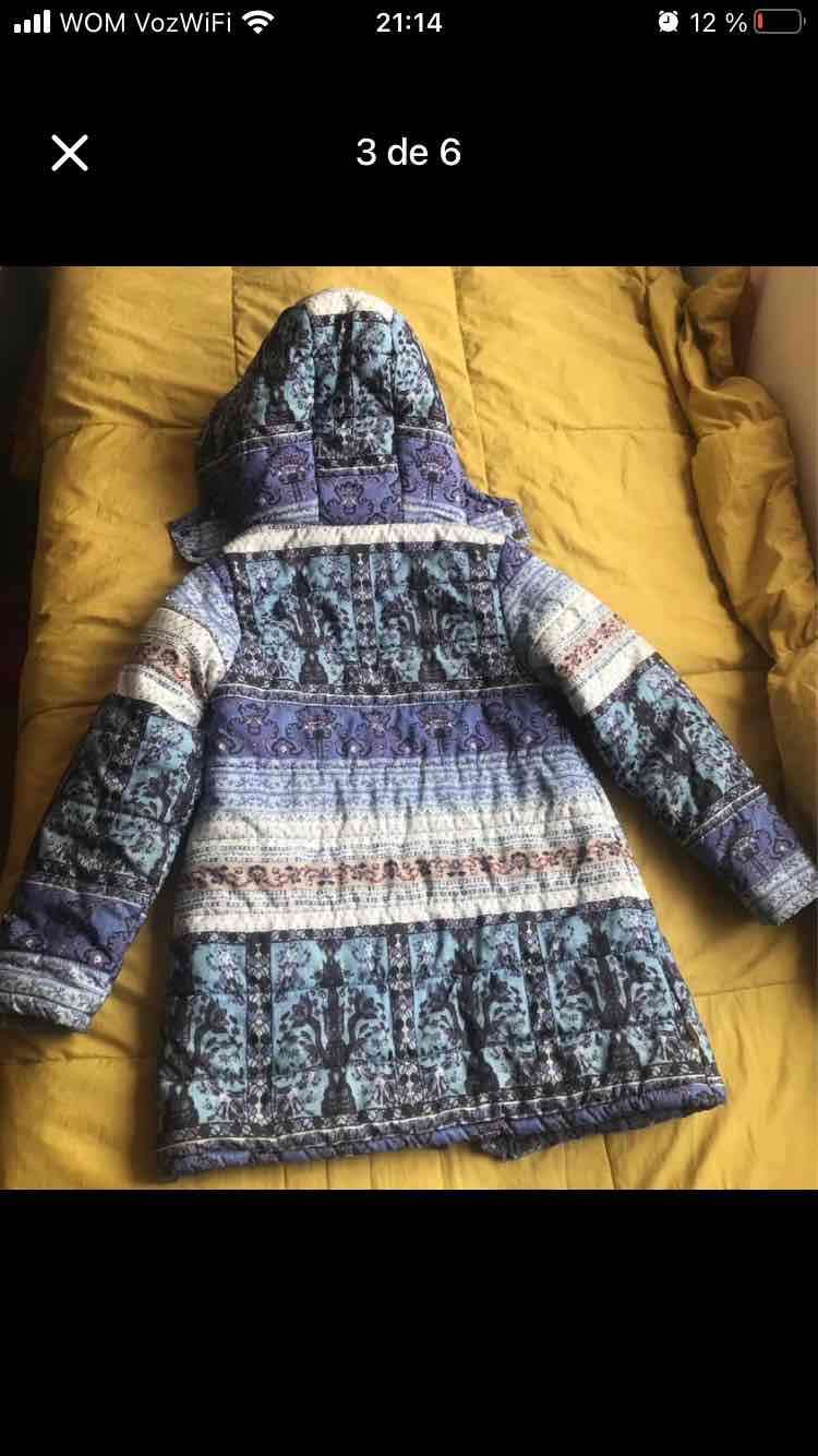 Parka Umbrale Kids lindo estampado Talla 12 - miniatura 3