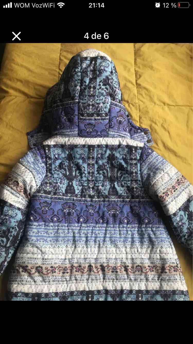 Parka Umbrale Kids lindo estampado Talla 12 - miniatura 4