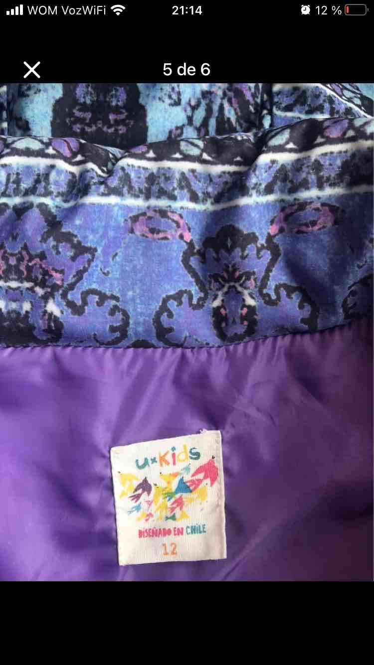 Parka Umbrale Kids lindo estampado Talla 12 - miniatura 5