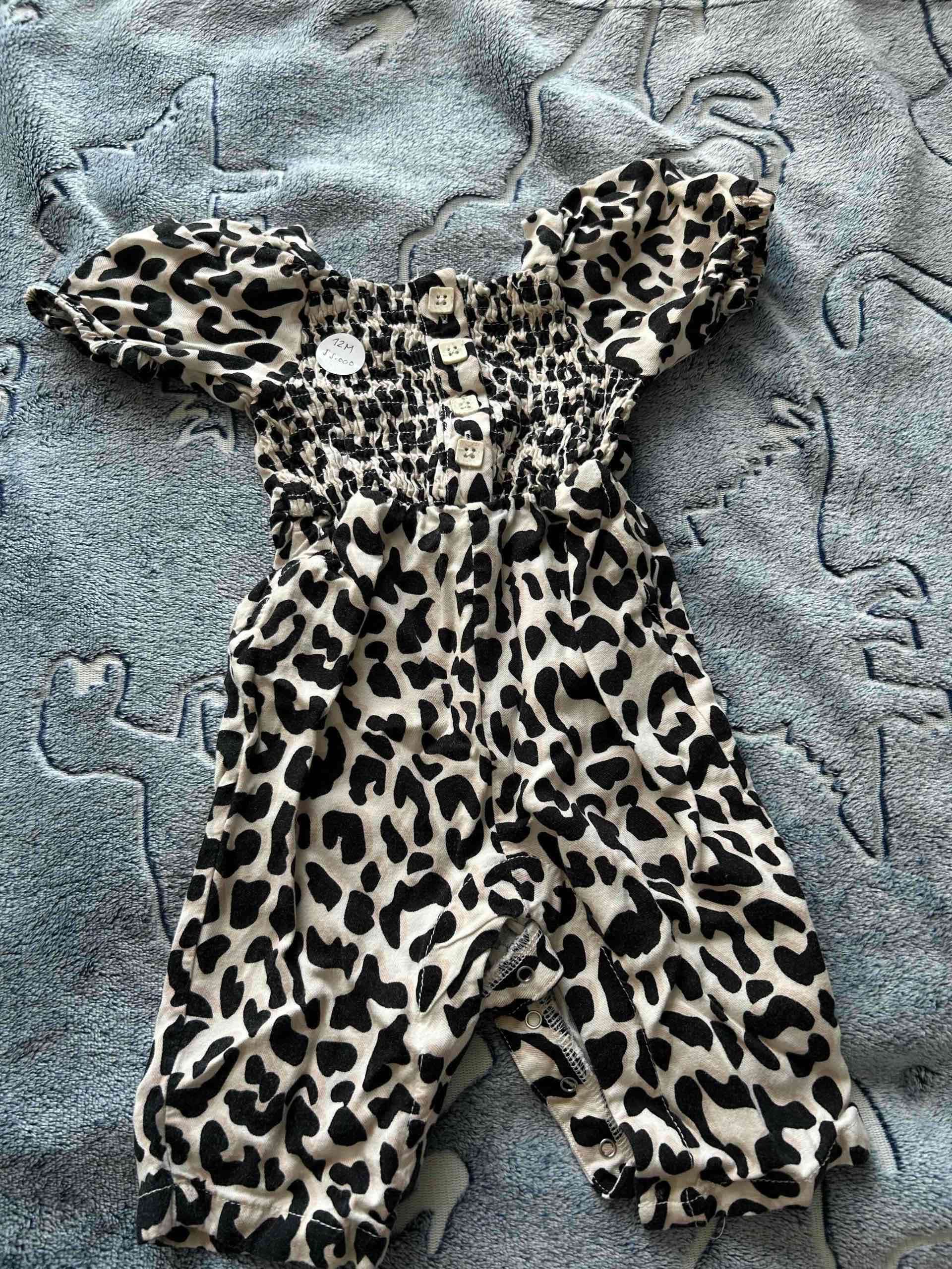 Enterito de bebé animal print