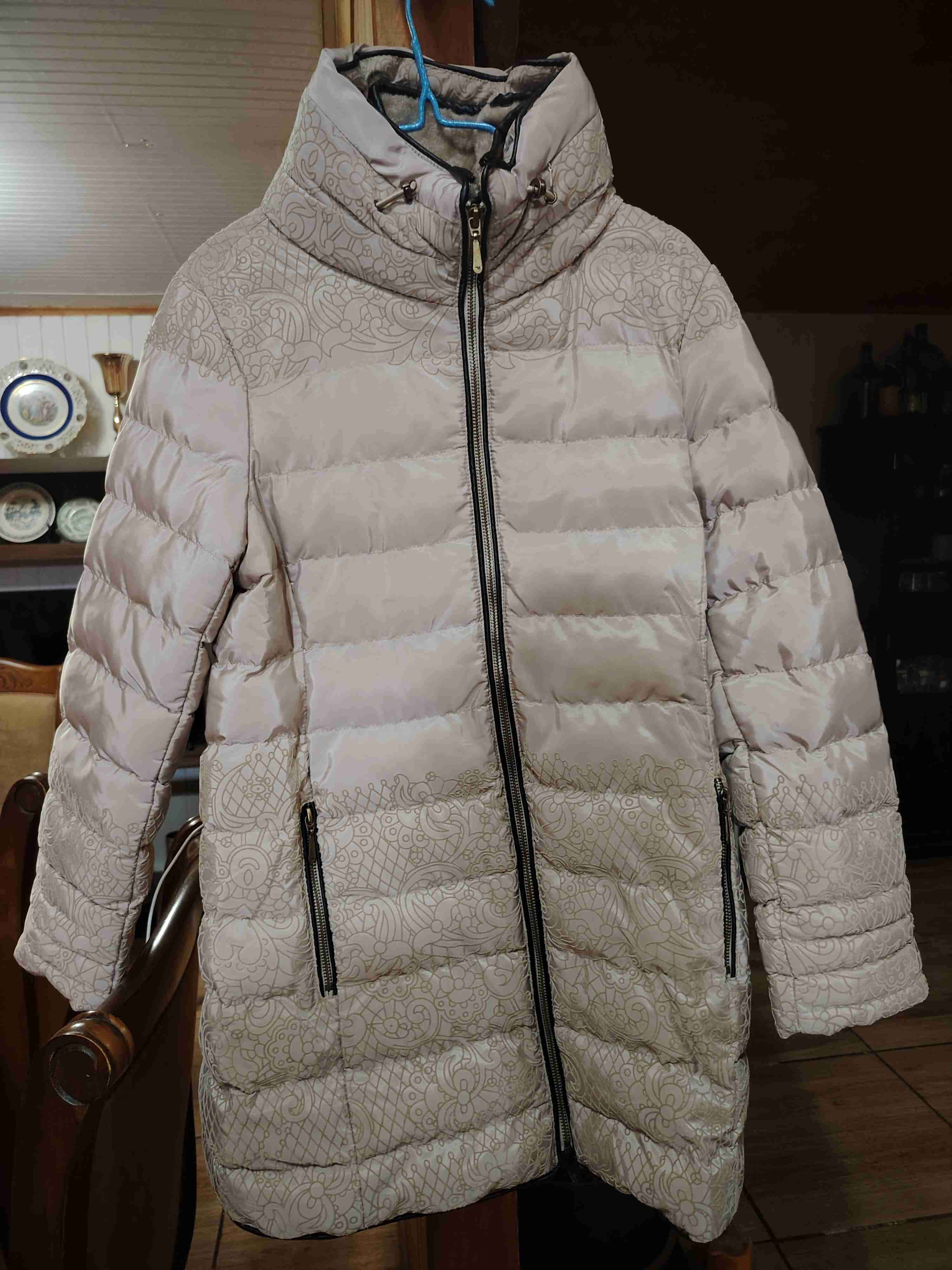 Abrigo acolchado Tatienne beige - miniatura 3