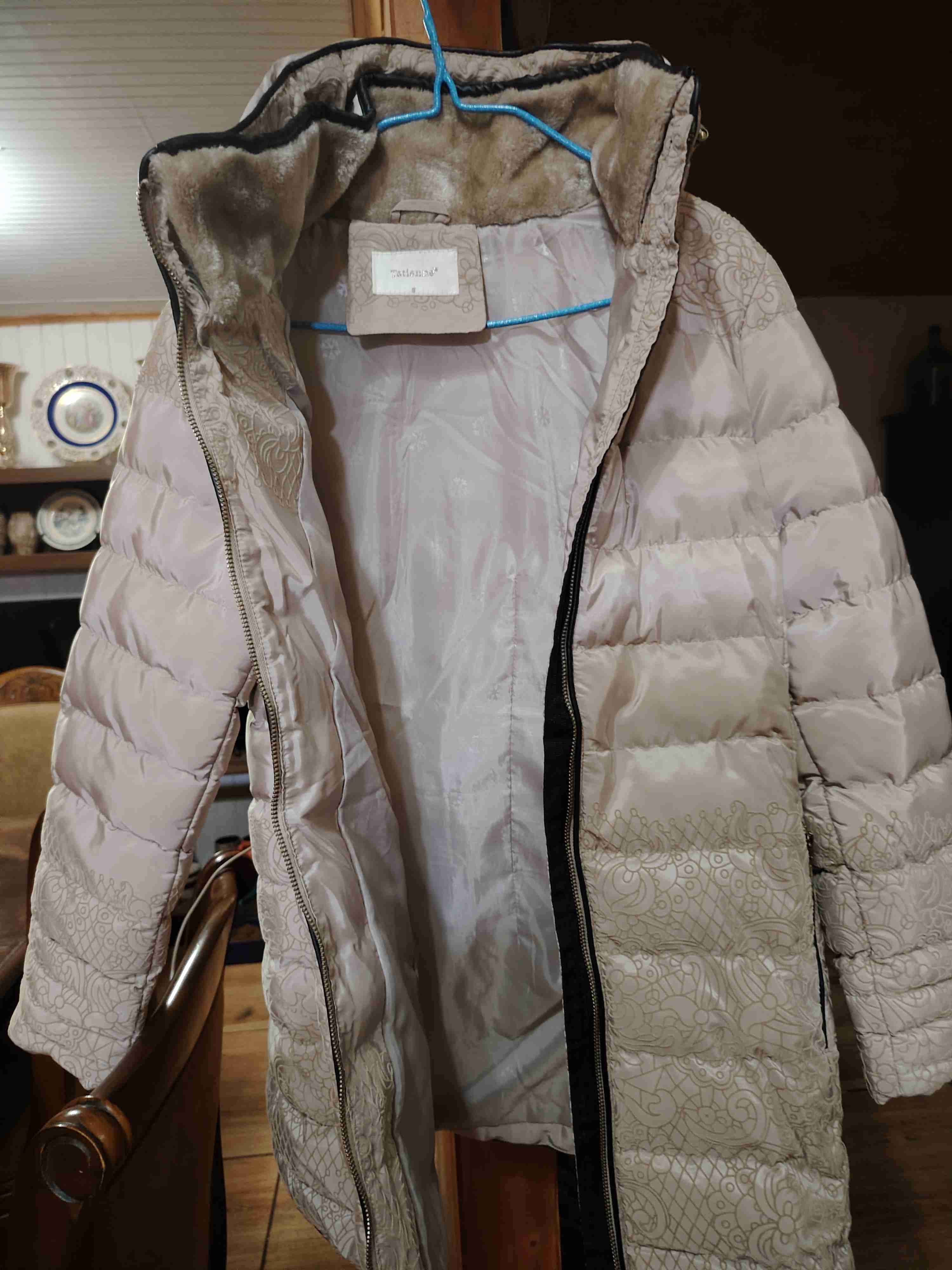 Abrigo acolchado Tatienne beige - miniatura 4