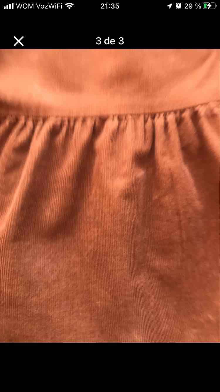 Falda Cotele fino H&M talla 2-4 - miniatura 3