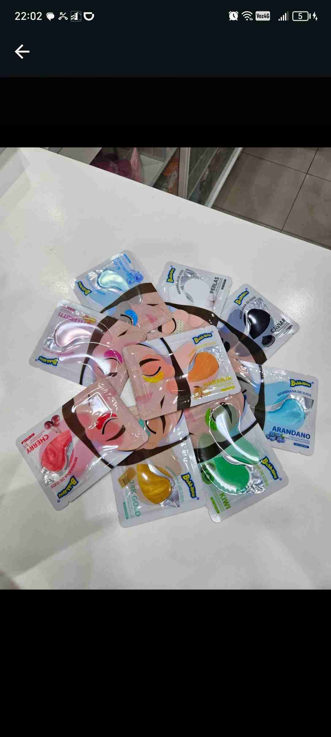 Parches de gel para ojos varios