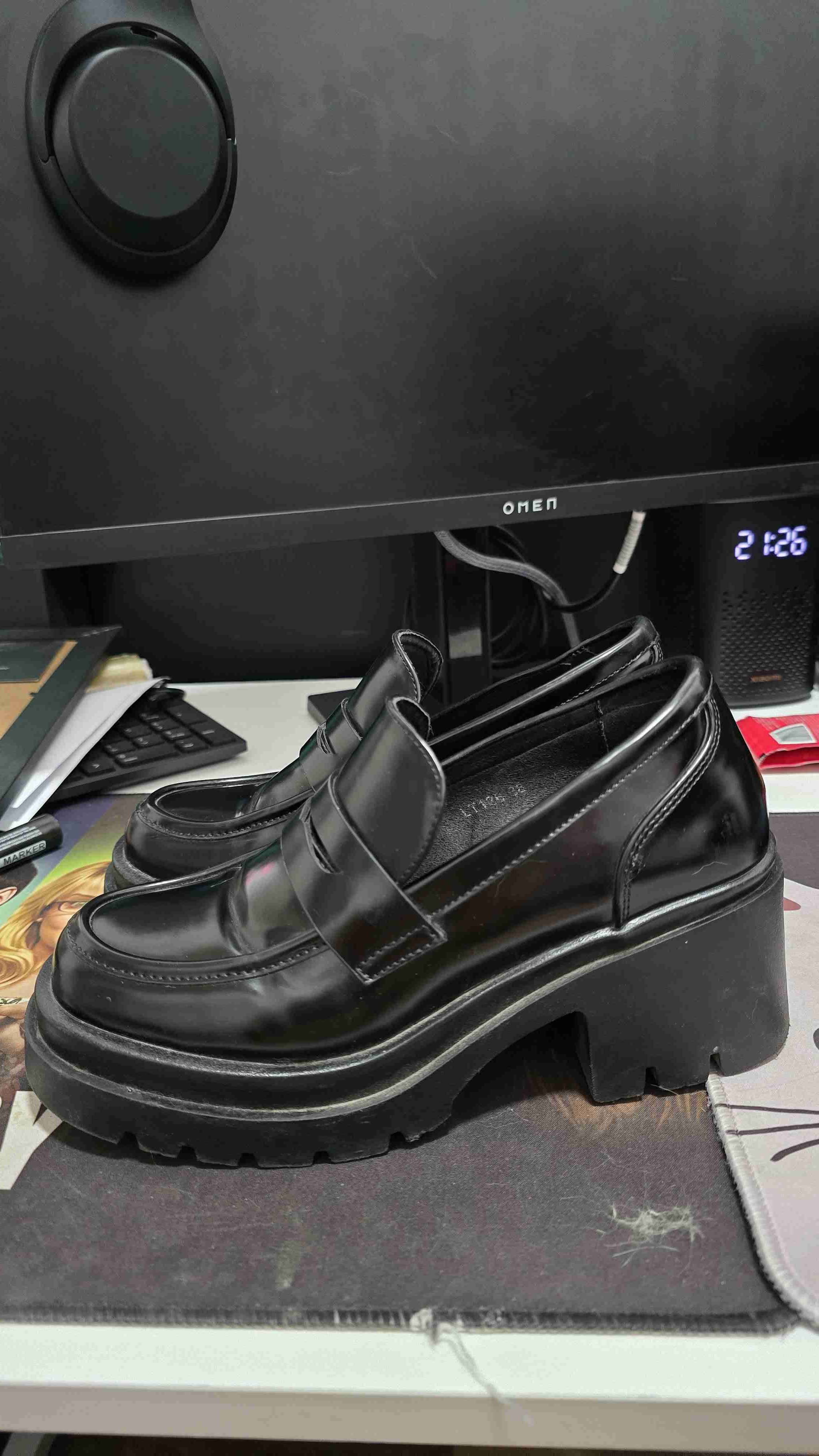 Zapatos negros Weide - miniatura 2