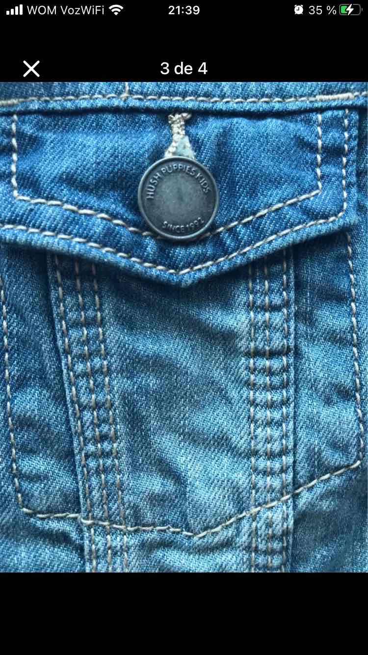 Chaqueta de mezclilla Hush Puppies Kids. Talla 10 - miniatura 3