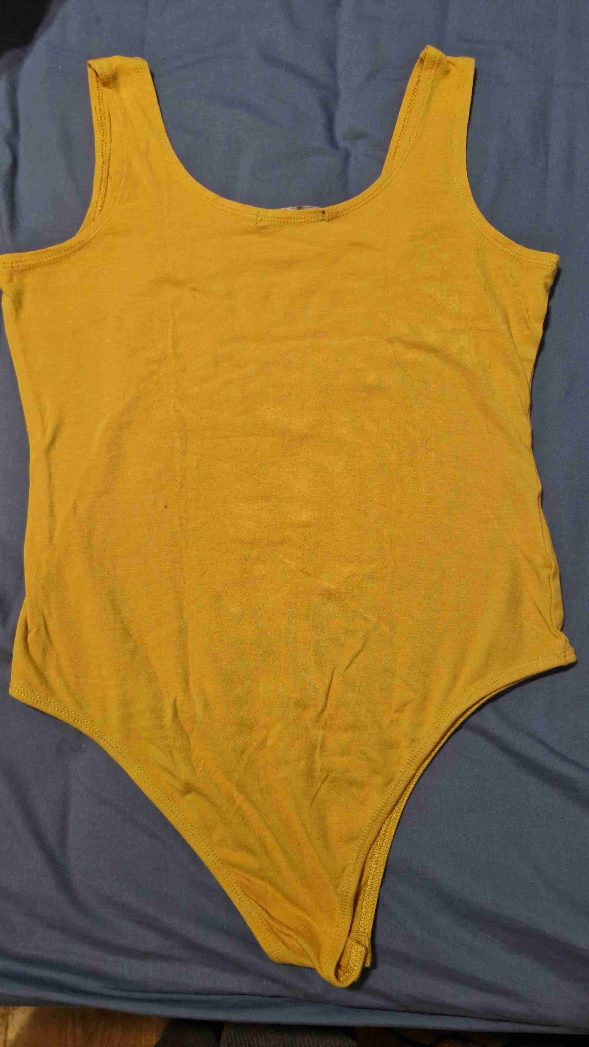Body mostaza sin mangas - miniatura 2