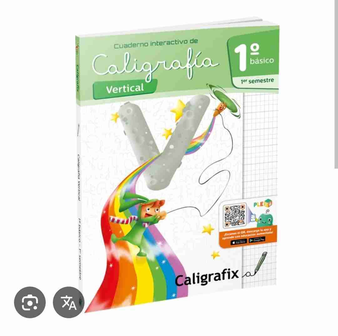 Cuaderno Caligrafía Vertical 1º básico