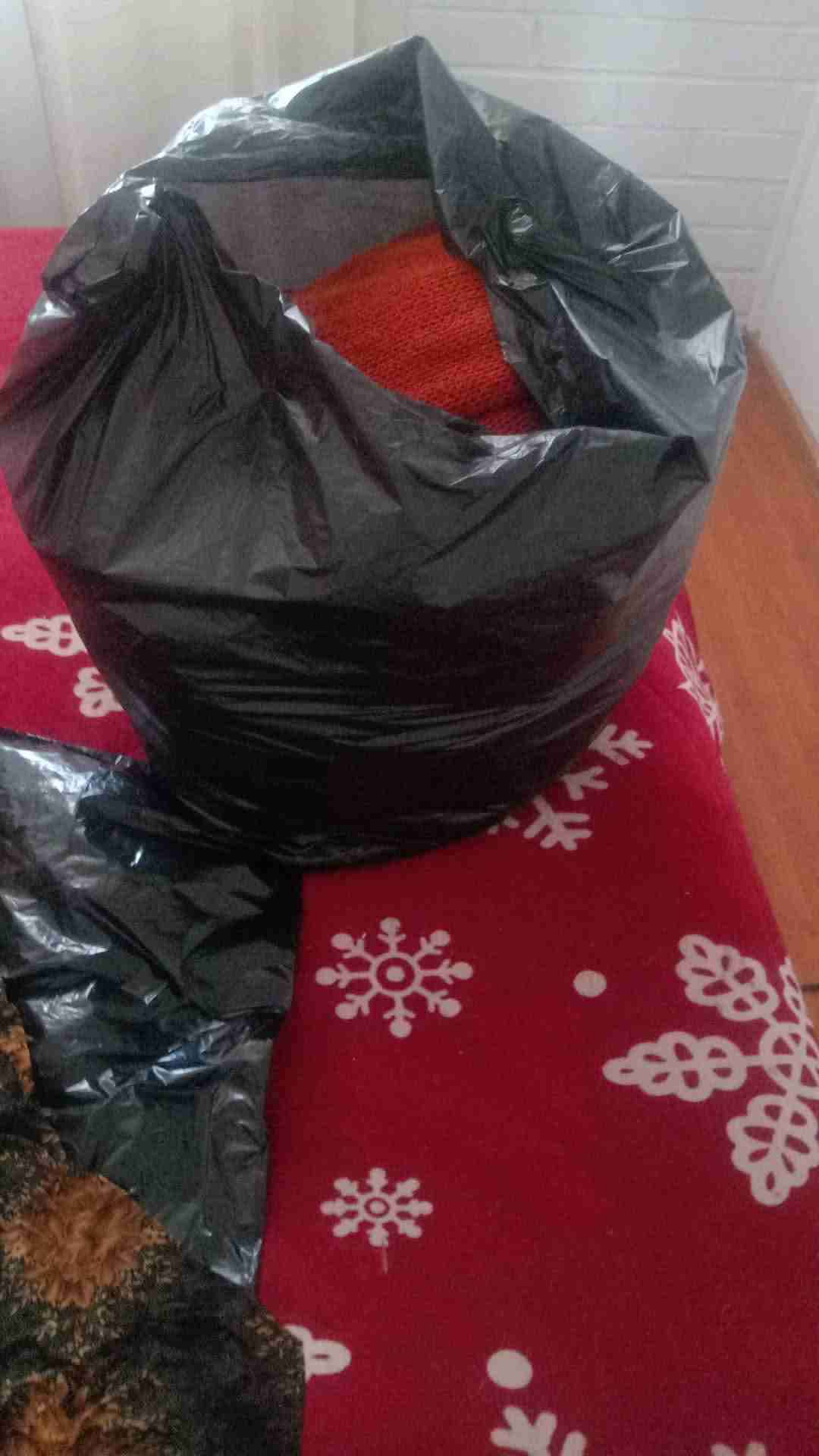 Mochila de tela gris - 2