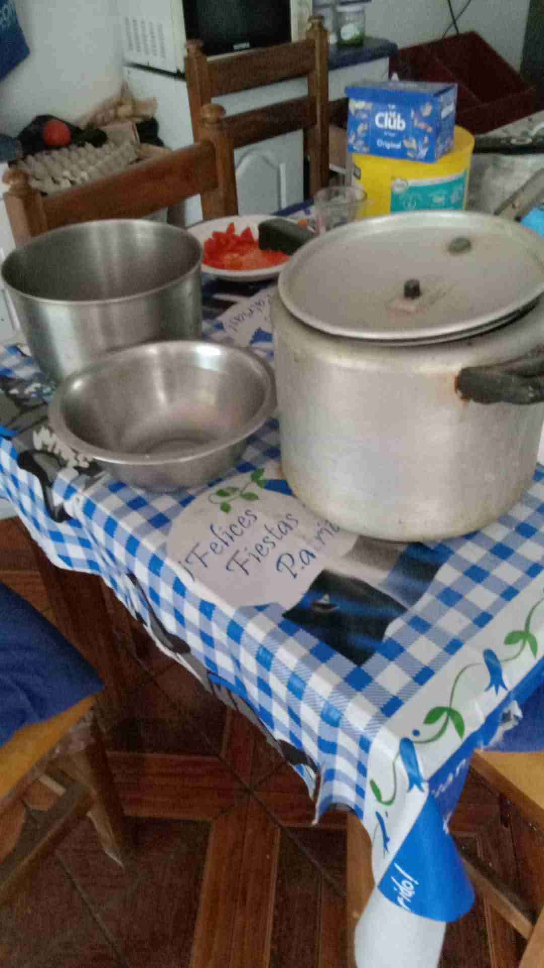 Mochila de tela gris - 3