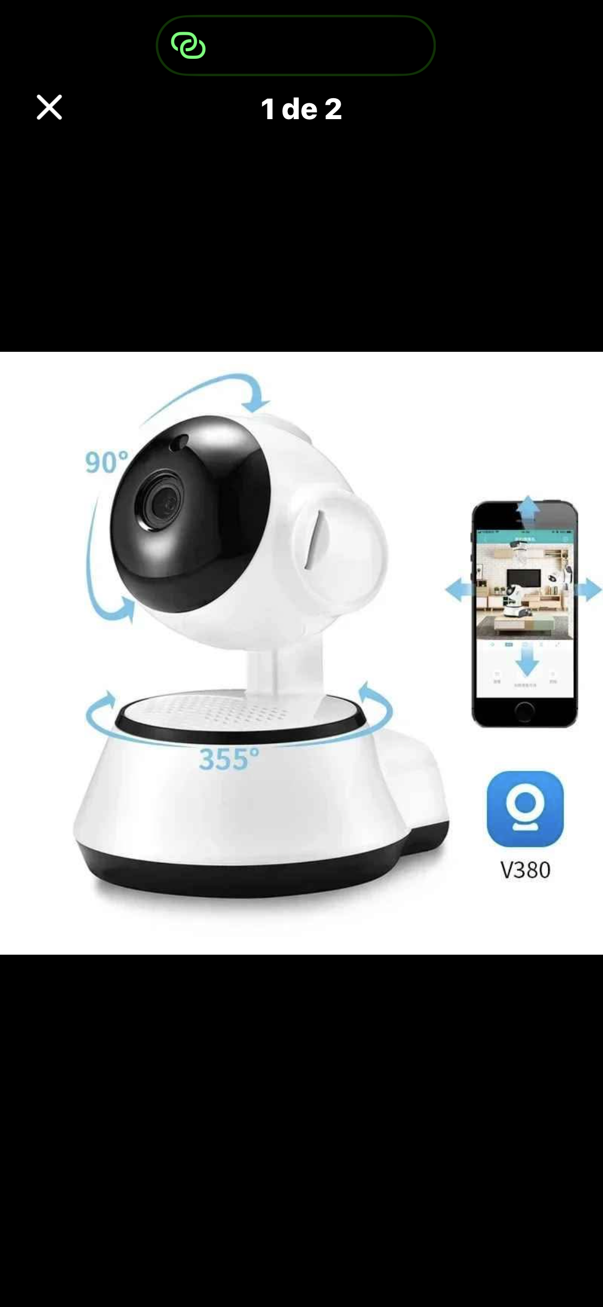 Cámara de vigilancia WiFi V380 - miniatura 1
