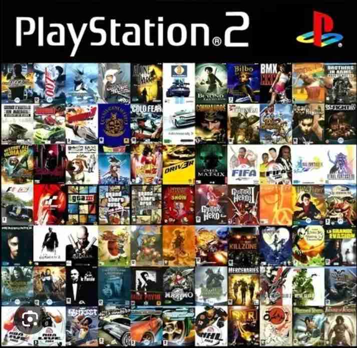 Juegos Ps2 a pedido (pack de 10)