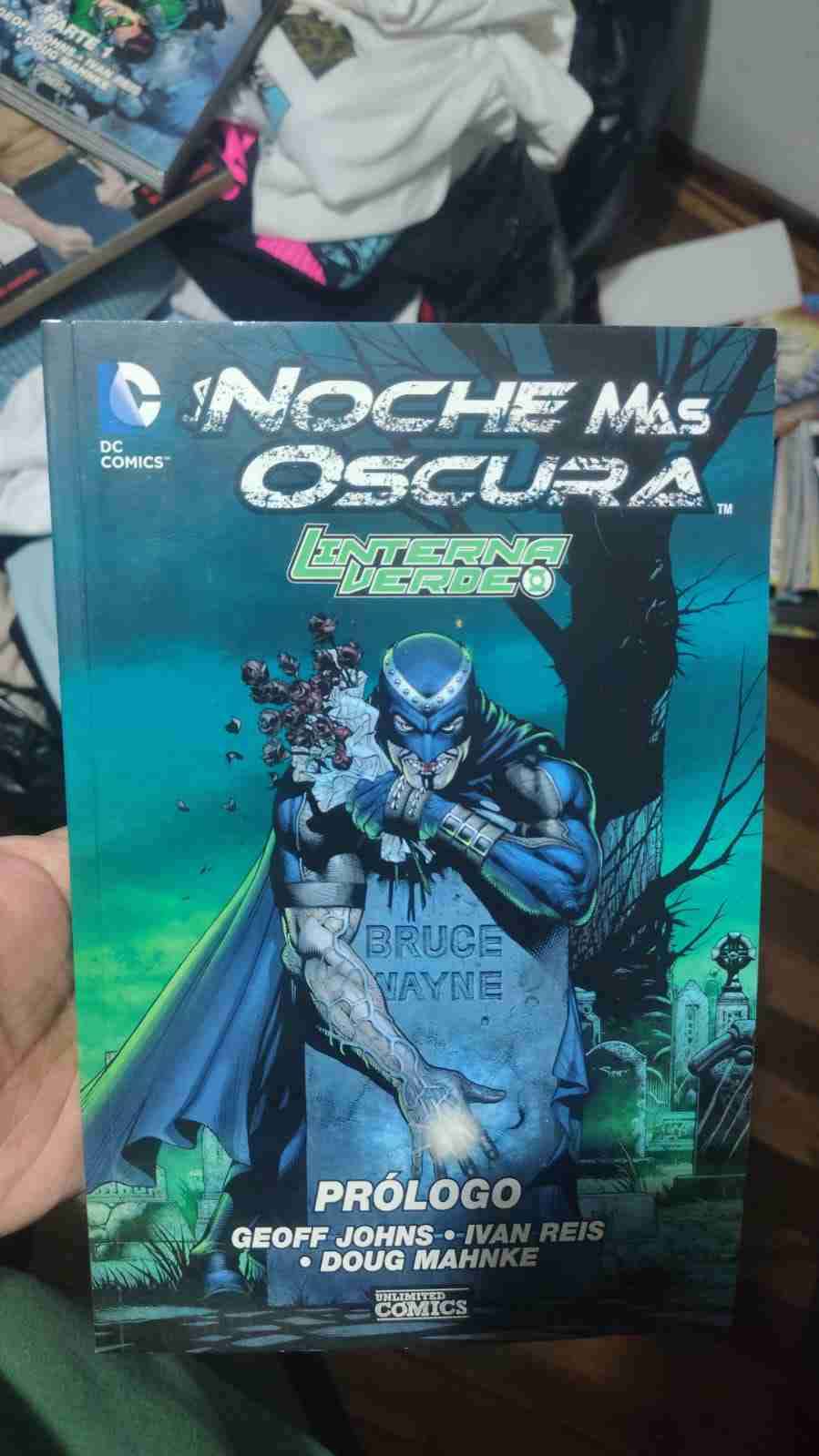 Comic Noche Más Oscura Linterna Verde