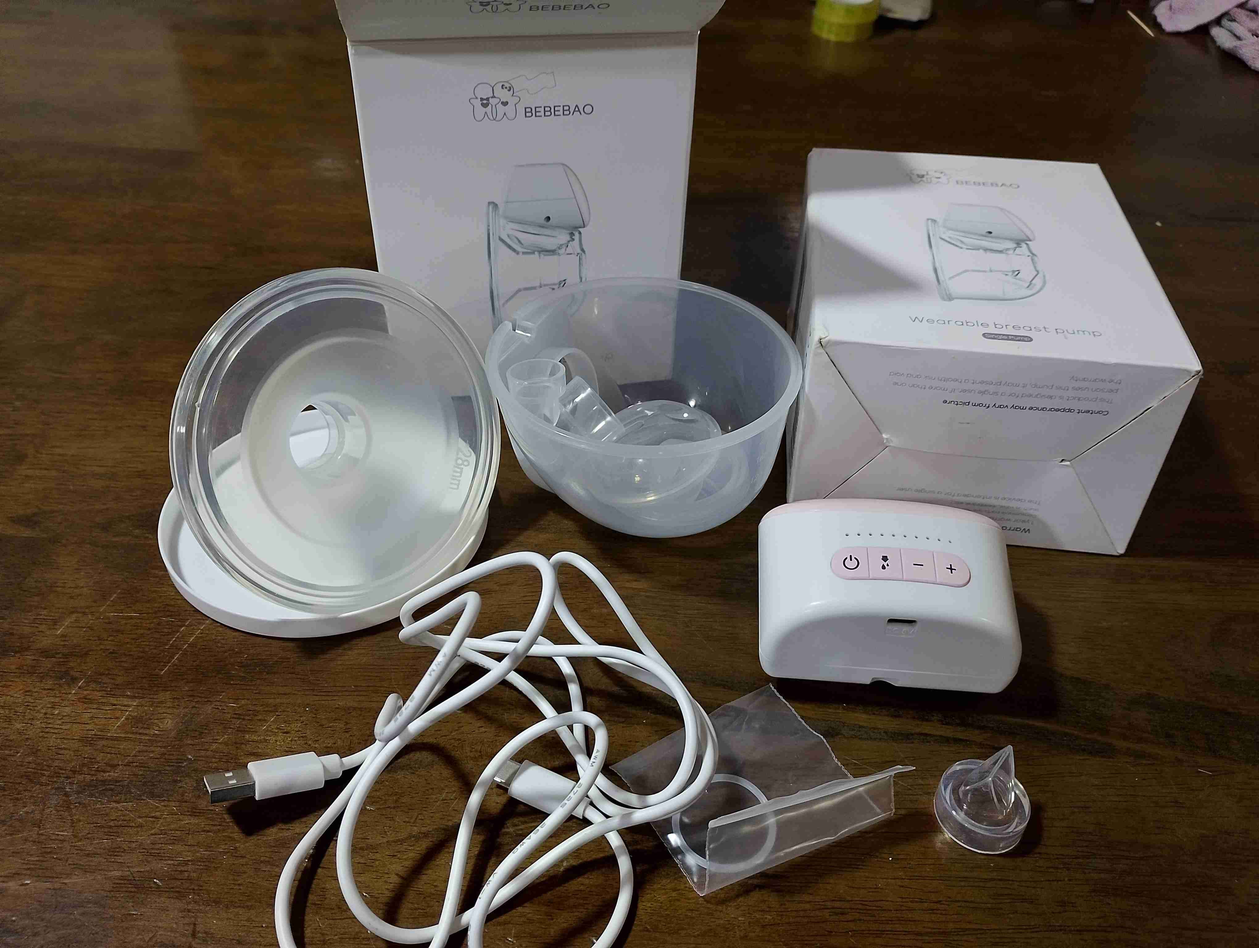 Extractor de leche wearable Bebebao - miniatura 3