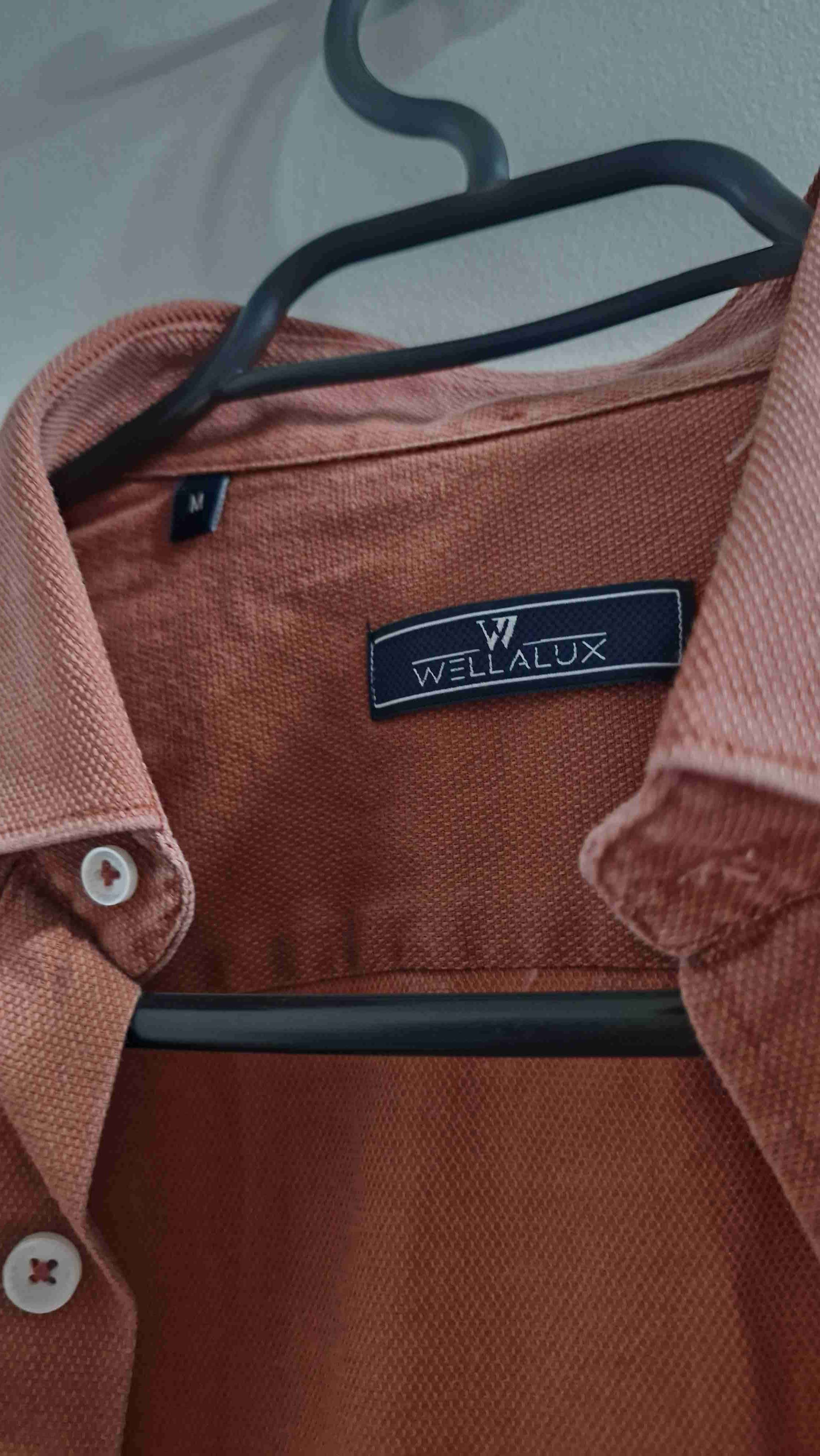 Camisa de hombre color terracota - miniatura 3