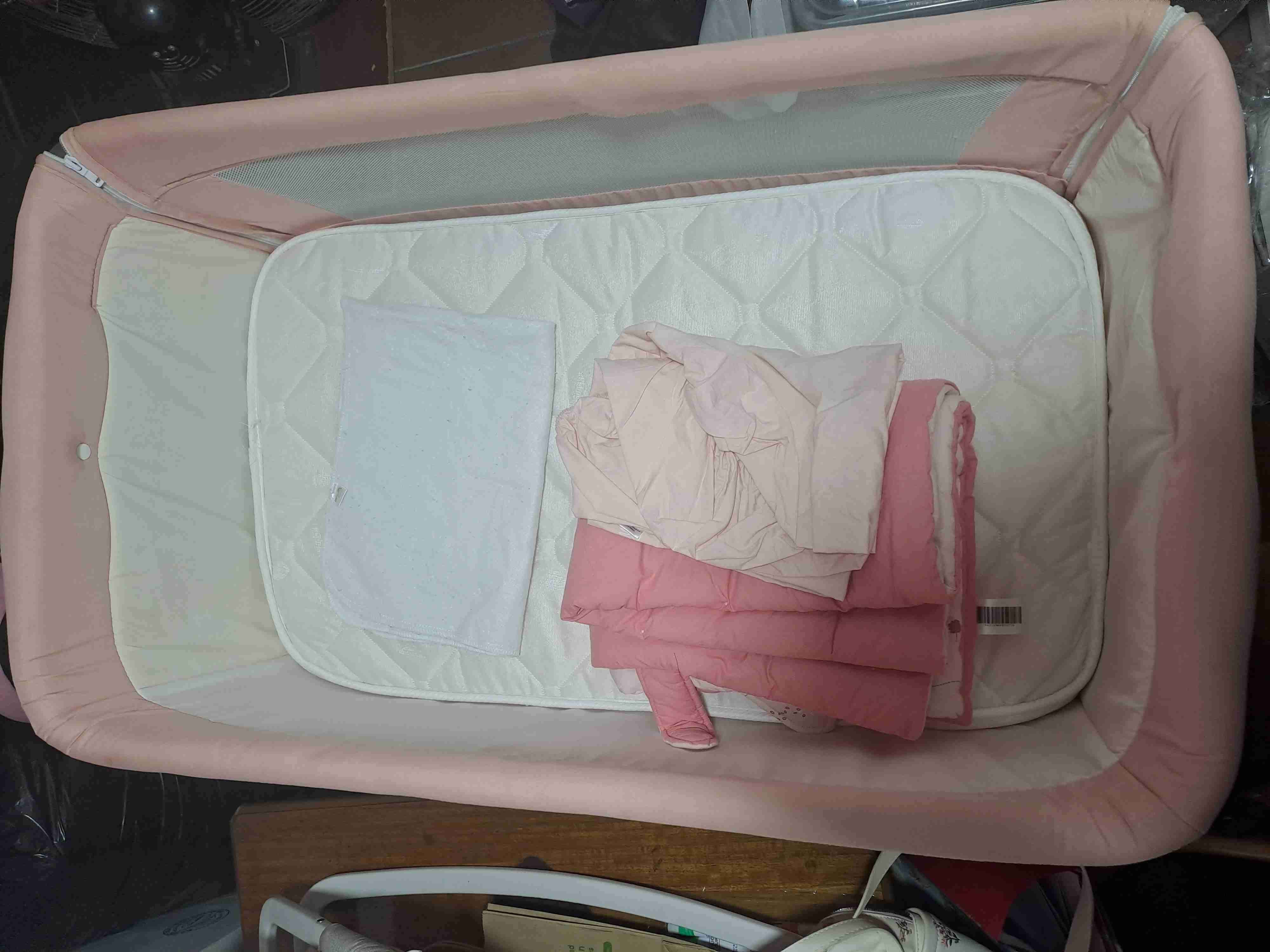 Cuna colecho rosa Bebesit - miniatura 4