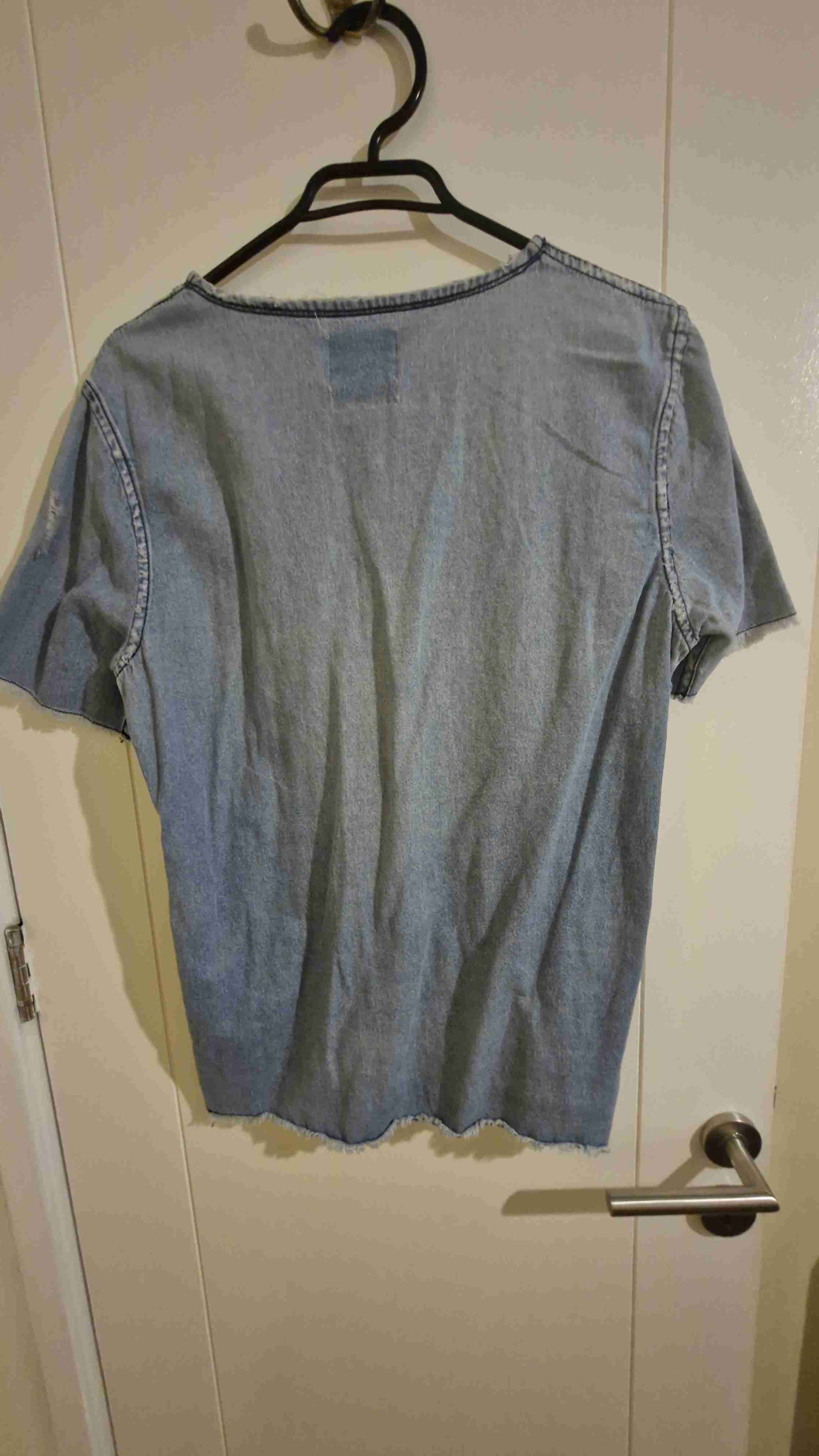 Polera de mezclilla azul - miniatura 2