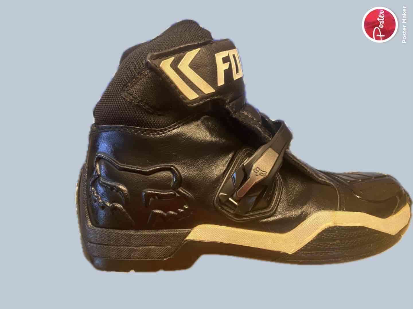 Botas deportivas negras Fox sin detalles - miniatura 3