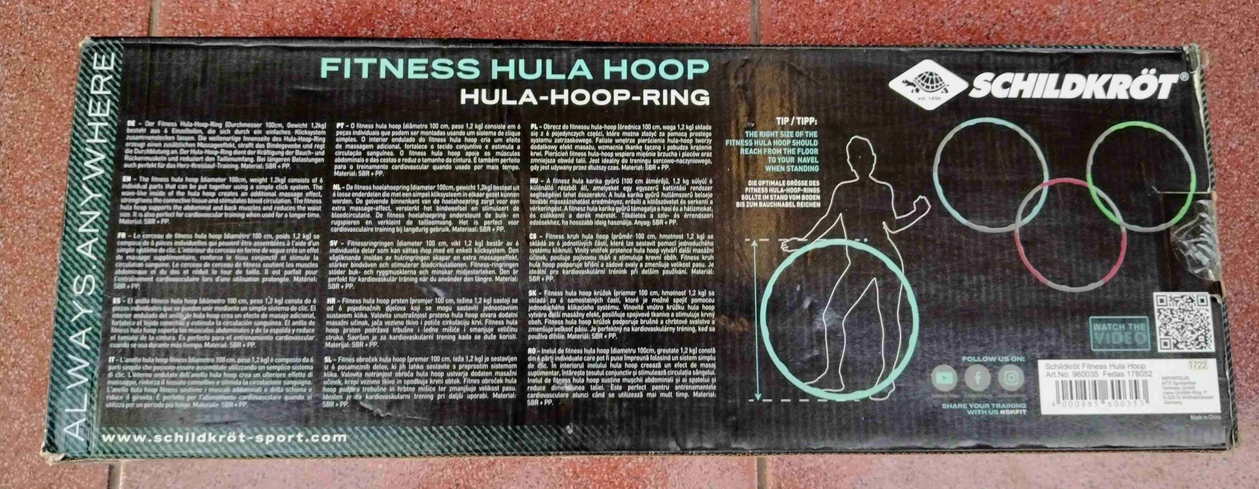 Hula hula hoop fitness Schildkröt - 2