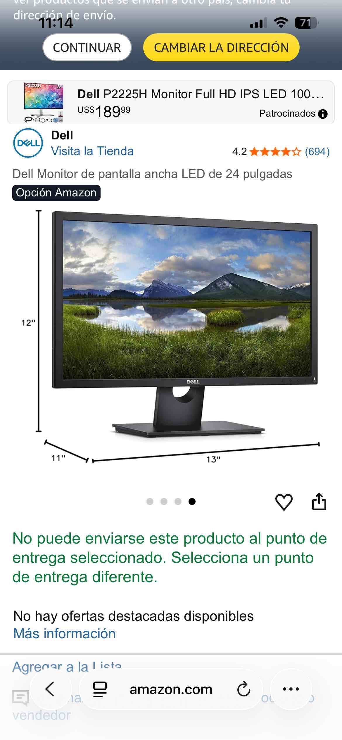 Monitor Dell 24 pulgadas - miniatura 2