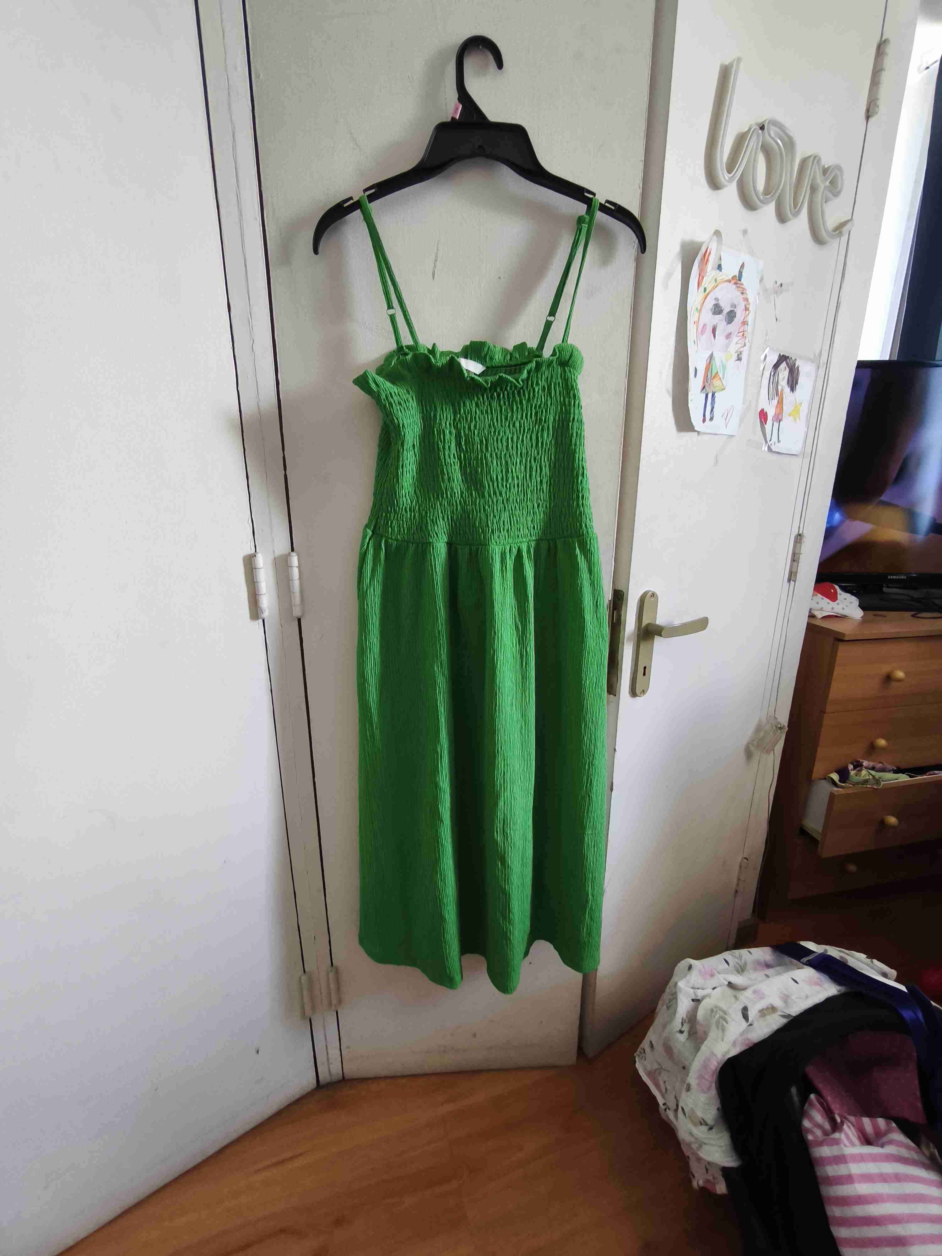 Vestido verde HyM - miniatura 2