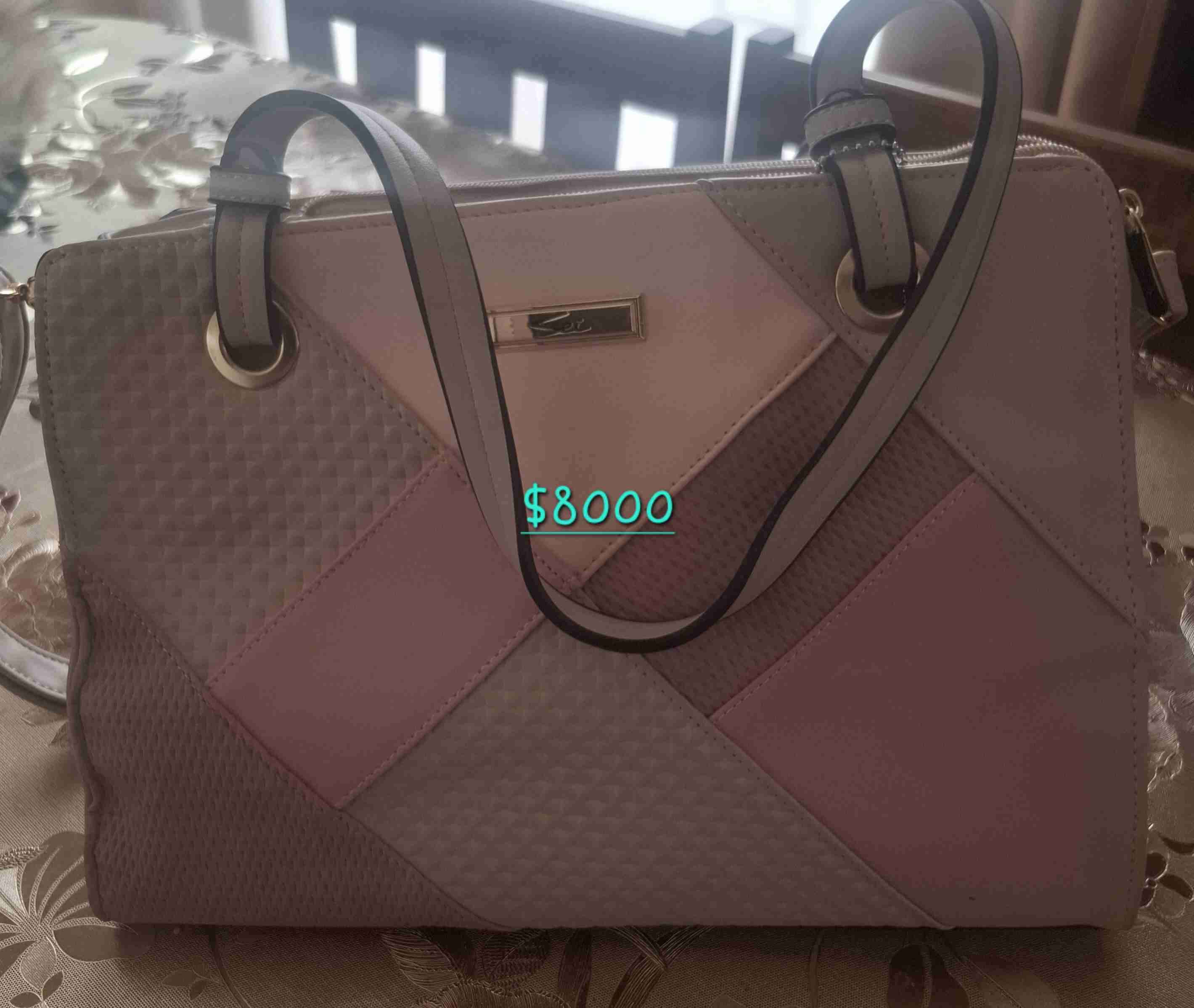 Bolso de cuero morado - miniatura 2