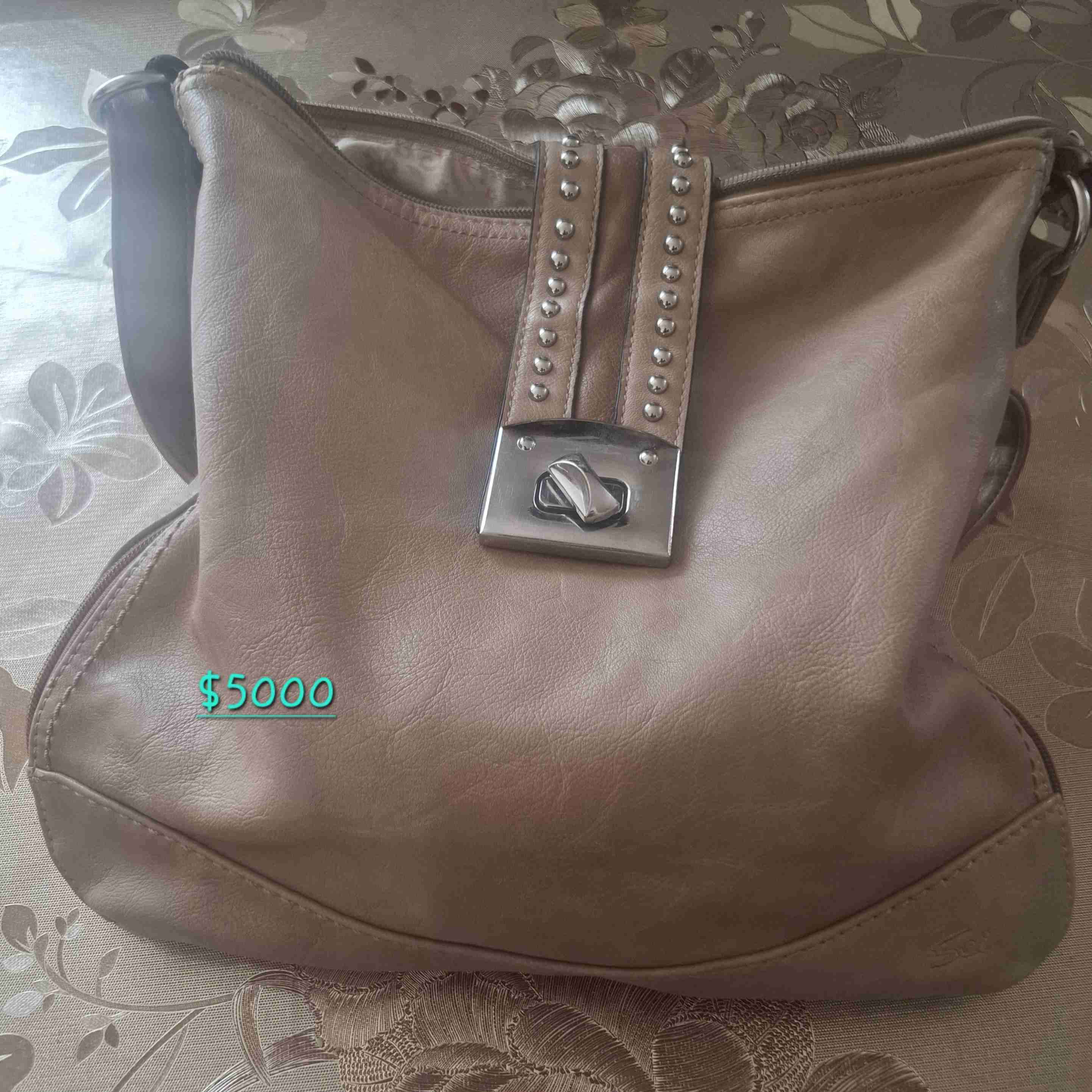 Bolso de cuero morado - miniatura 3