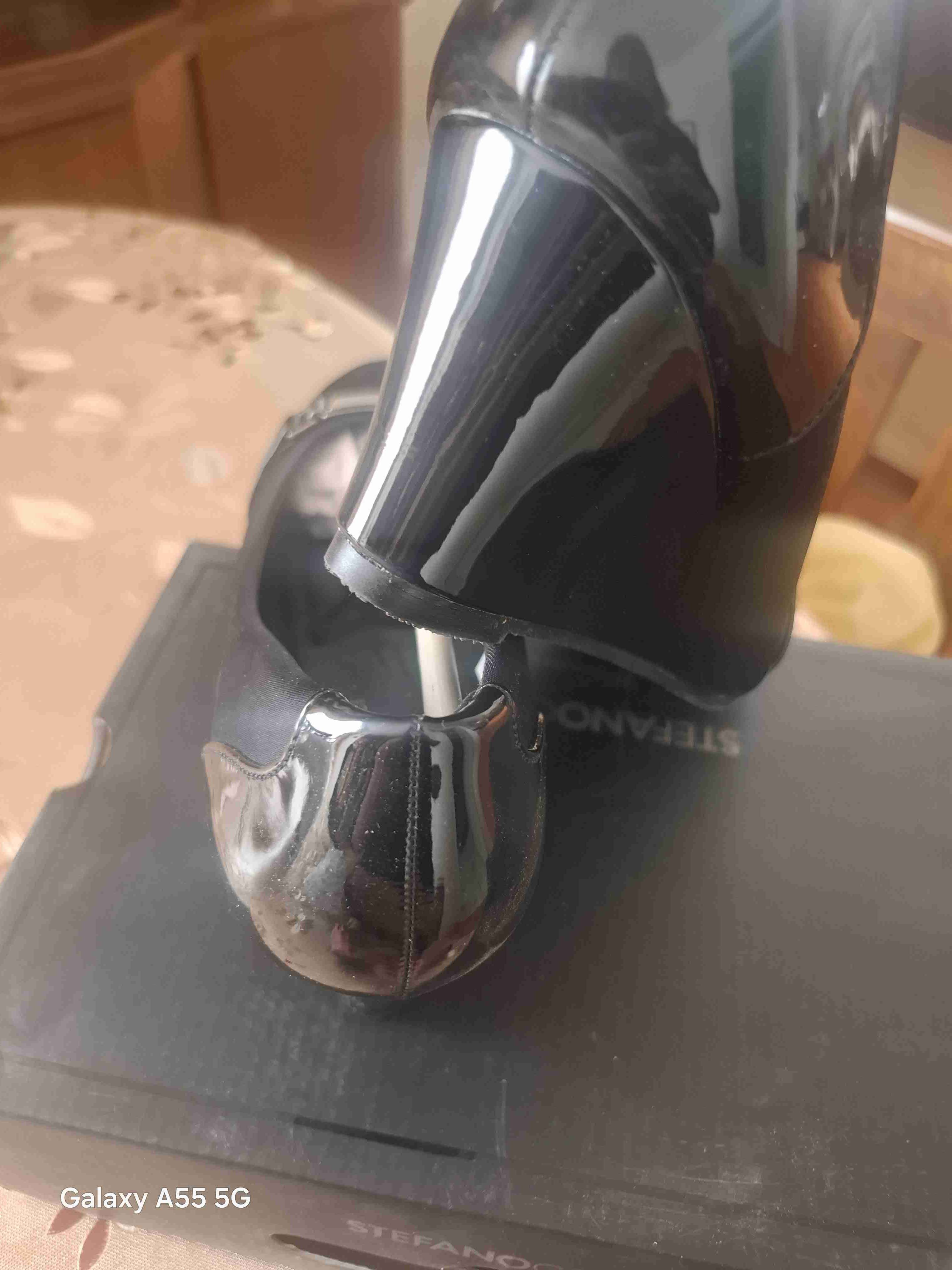 Bolso de cuero morado - miniatura 6