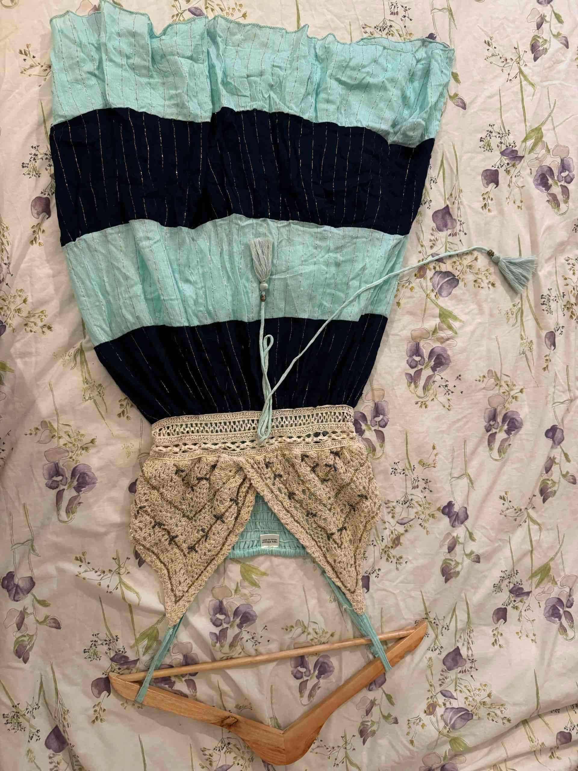 Vestido bohemio con crochet - miniatura 3