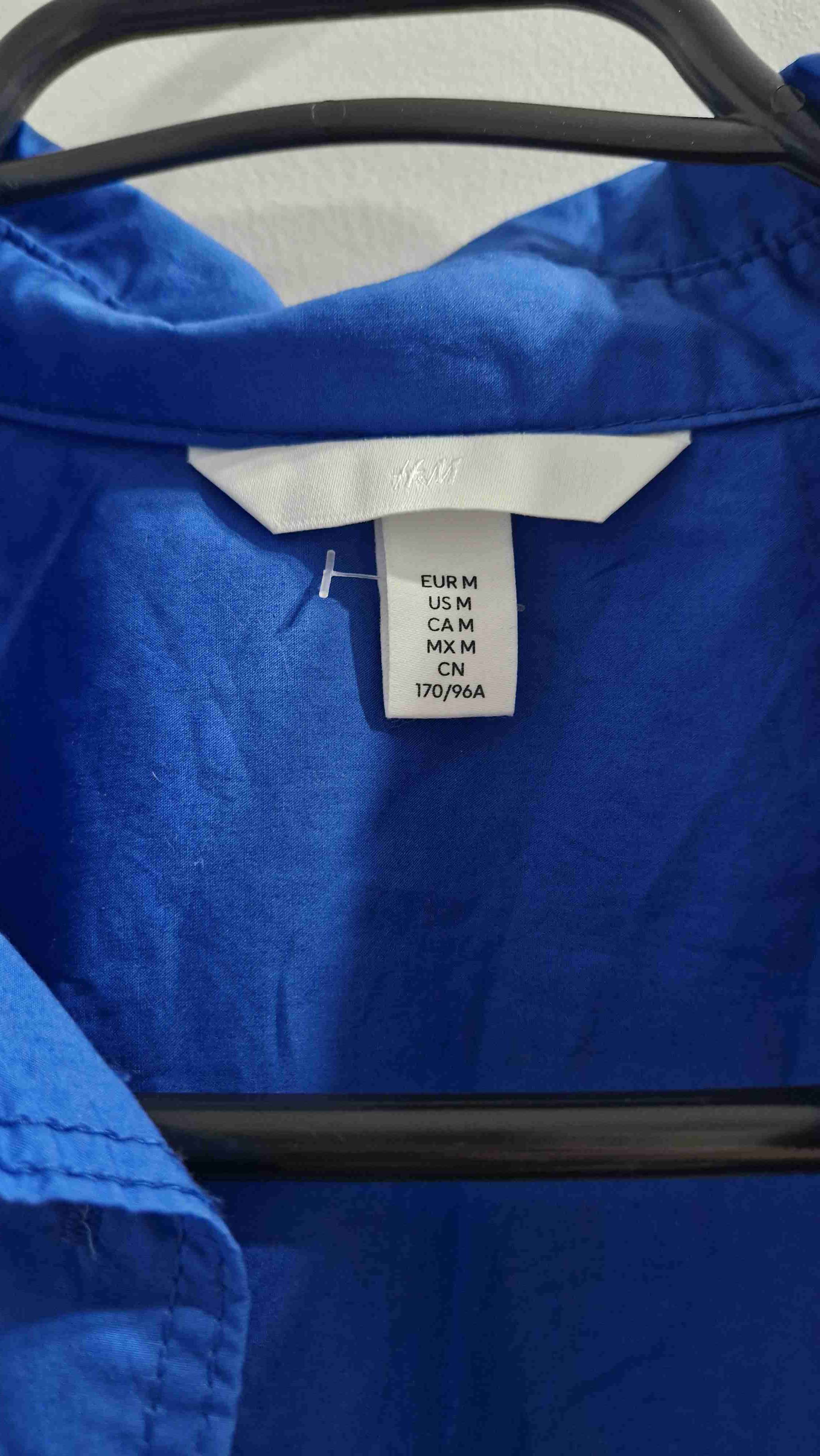 Blusa azul oversize - 3