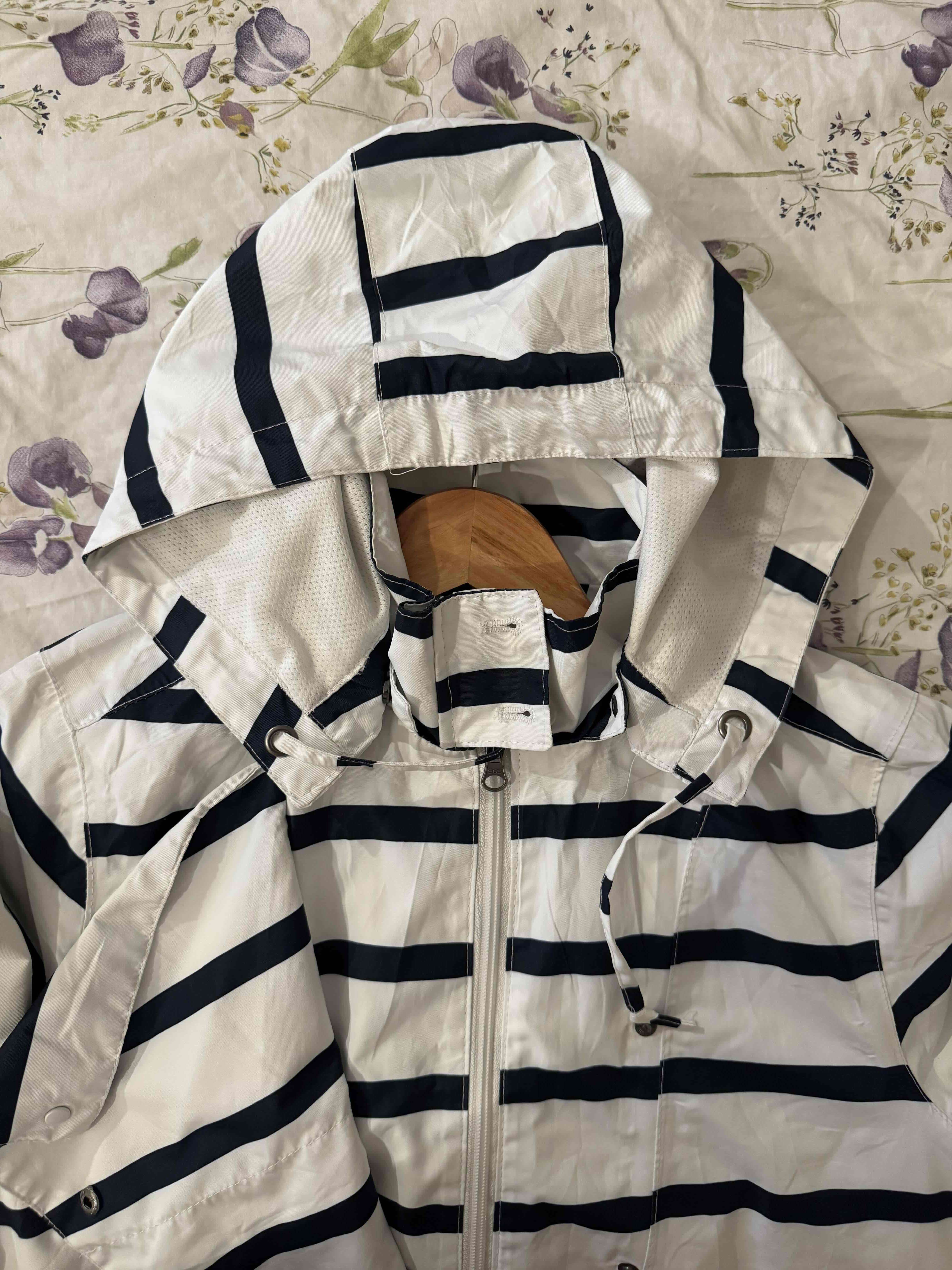 Chaqueta tipo impermeable rayas - 2