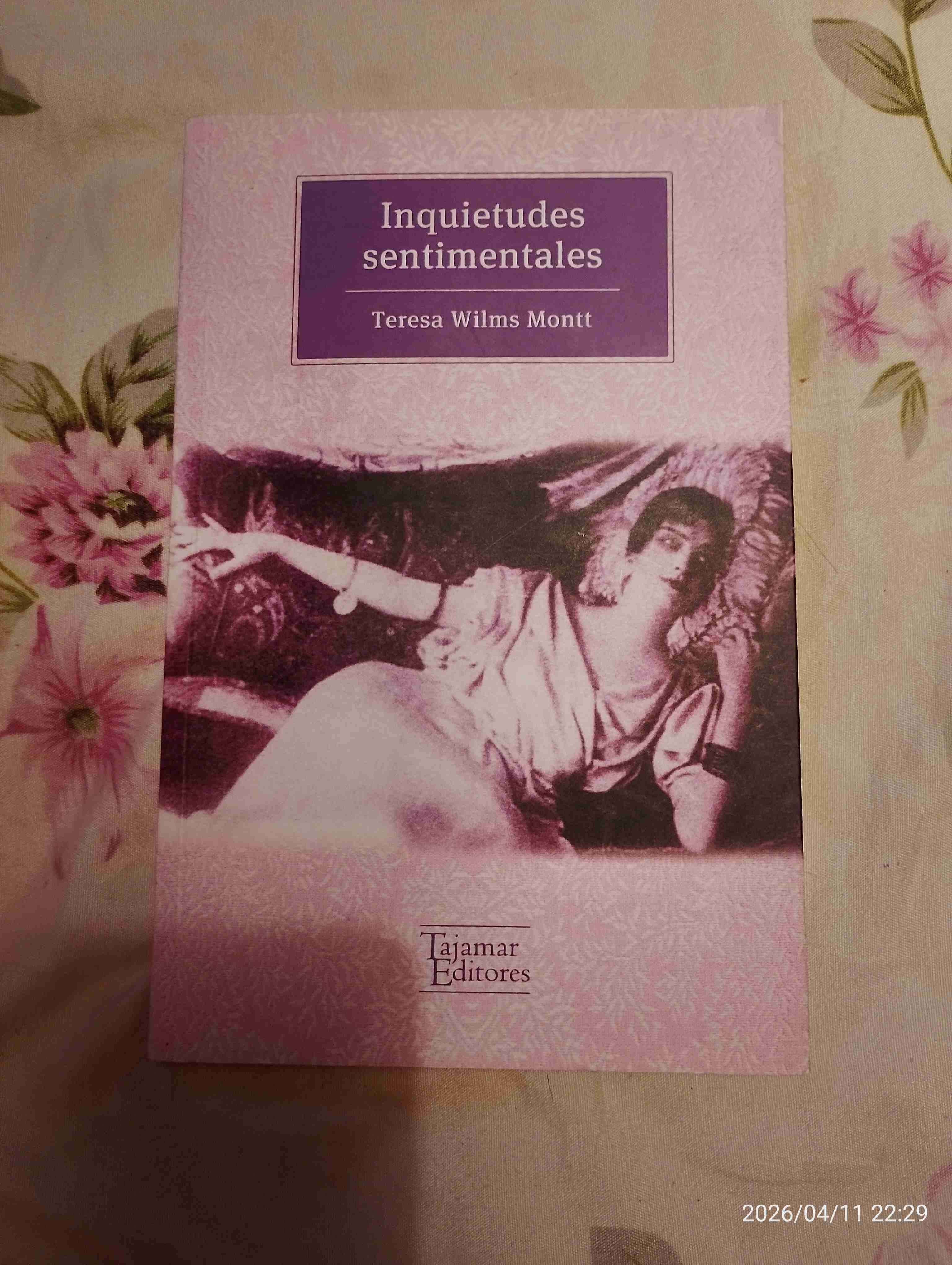 Libro Inquietudes sentimentales