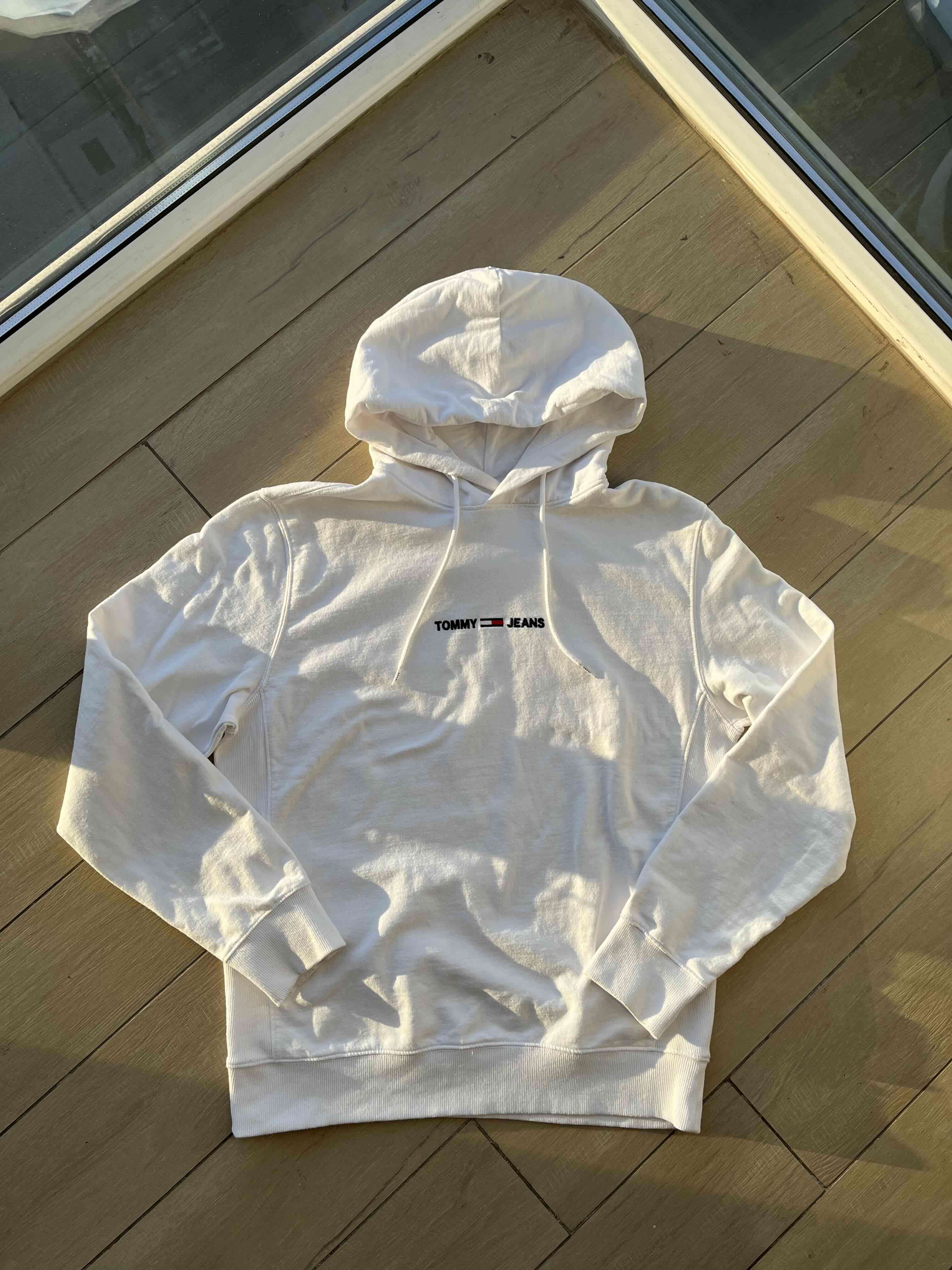 Polerón blanco Tommy Jeans - miniatura 2