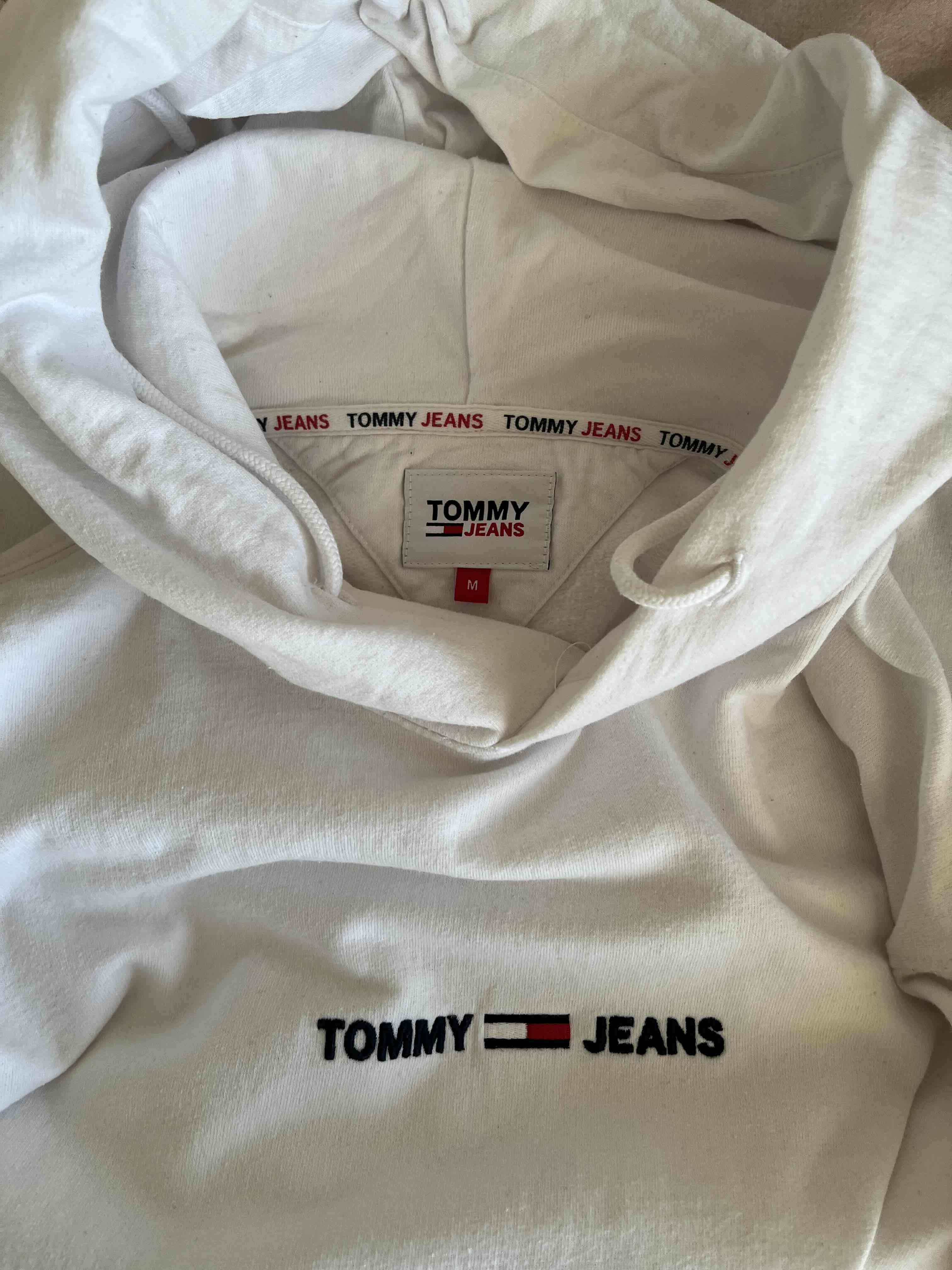 Polerón blanco Tommy Jeans - miniatura 3