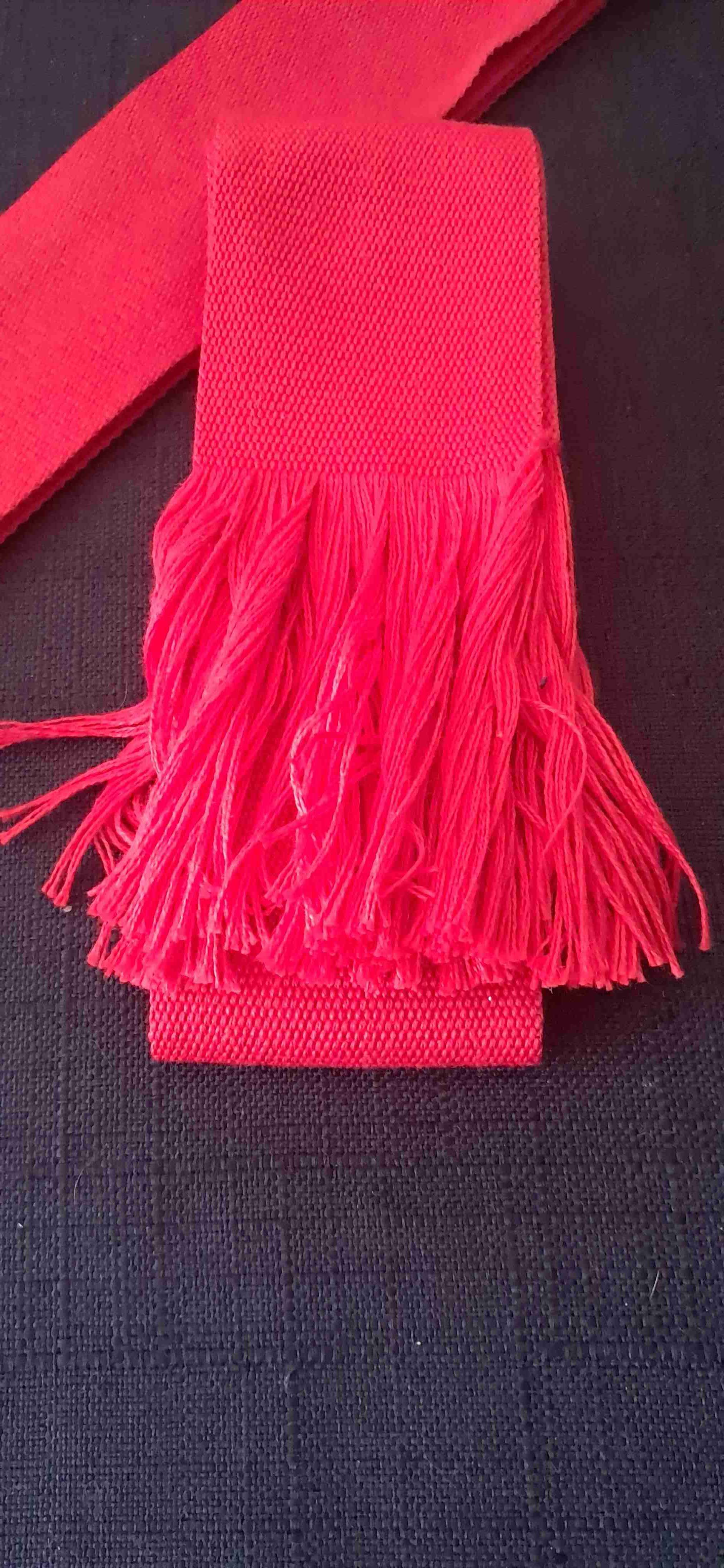 6 Fajas de Huaso para niño roja - 2