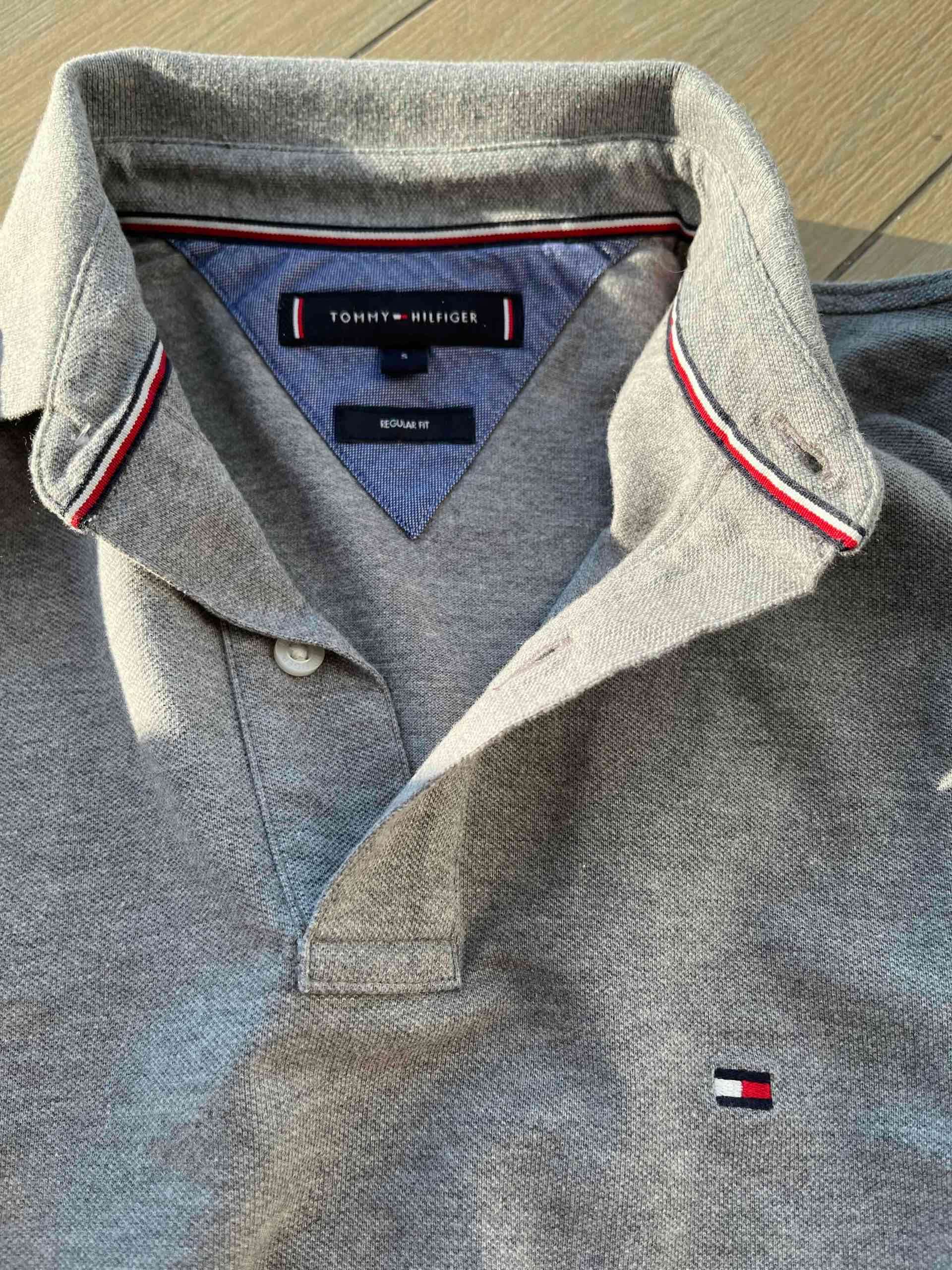 Polera polo gris - miniatura 2