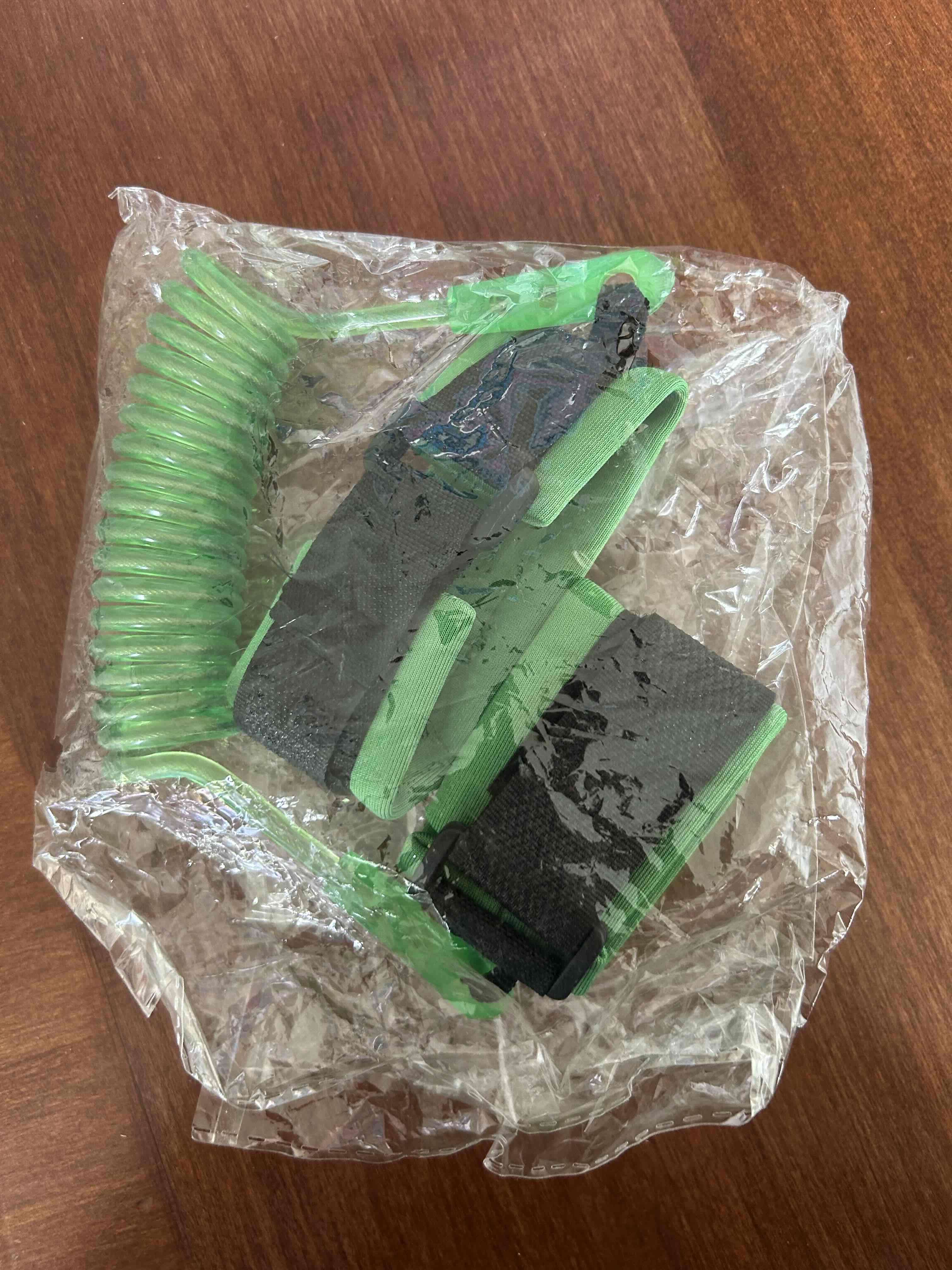 Correa de seguridad para niños verde - miniatura 1