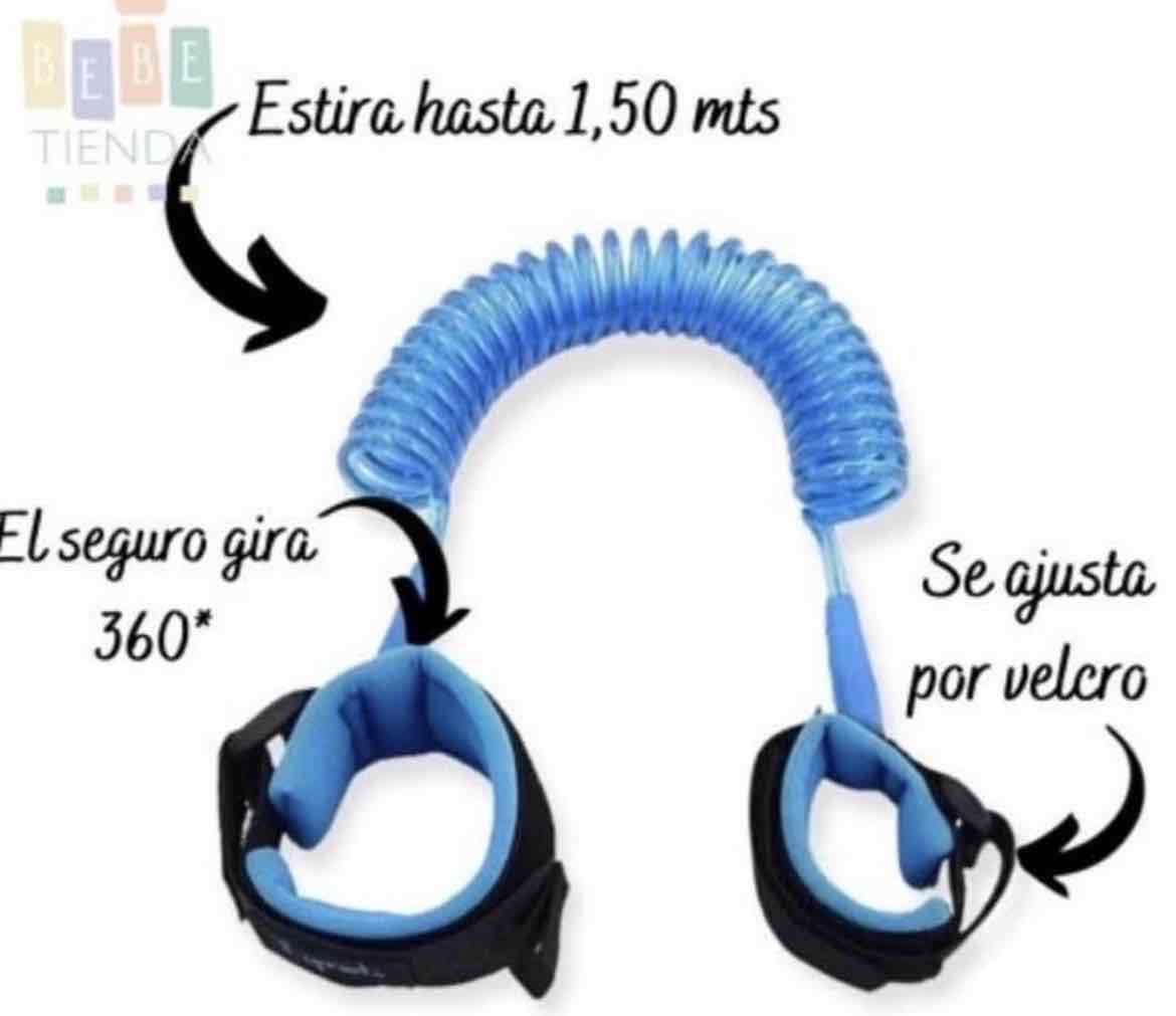 Correa de seguridad para niños verde - miniatura 2