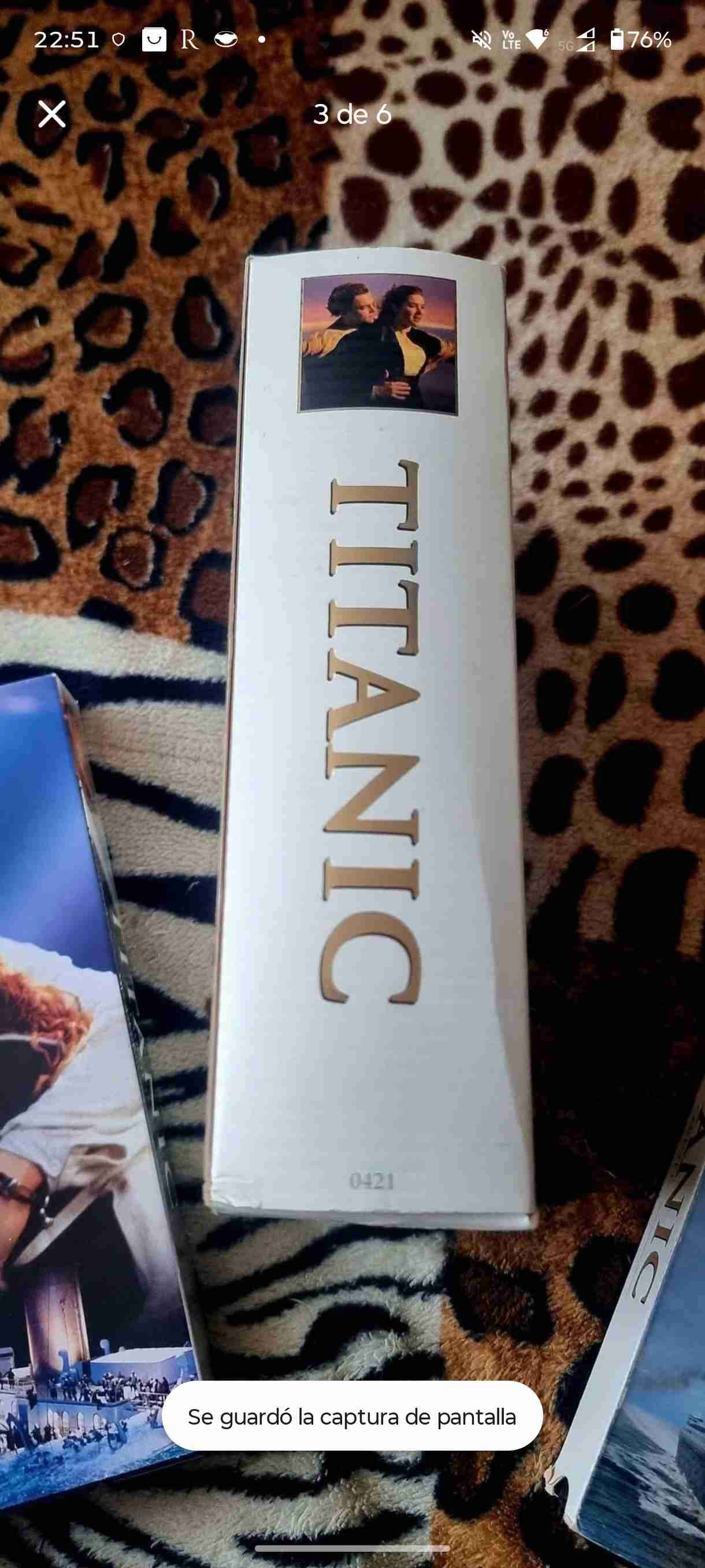 VHS de Titanic colección especial - miniatura 2