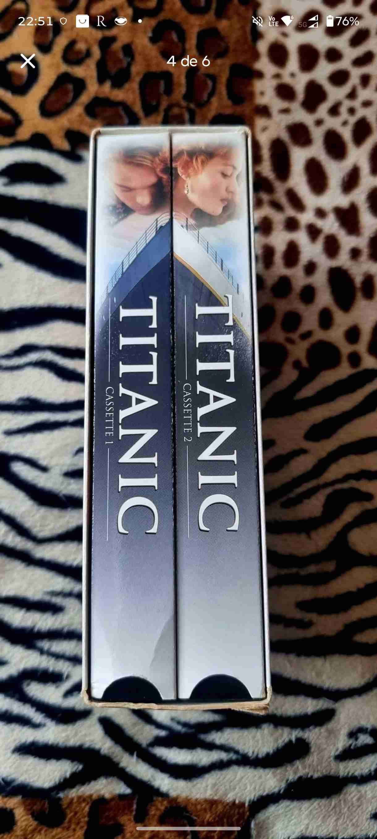 VHS de Titanic colección especial - miniatura 3