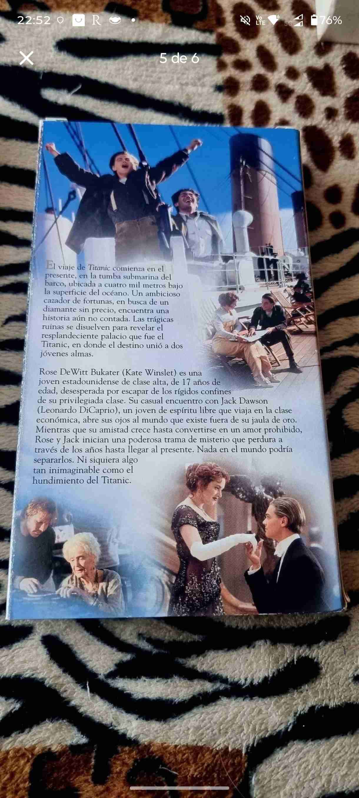 VHS de Titanic colección especial - miniatura 4